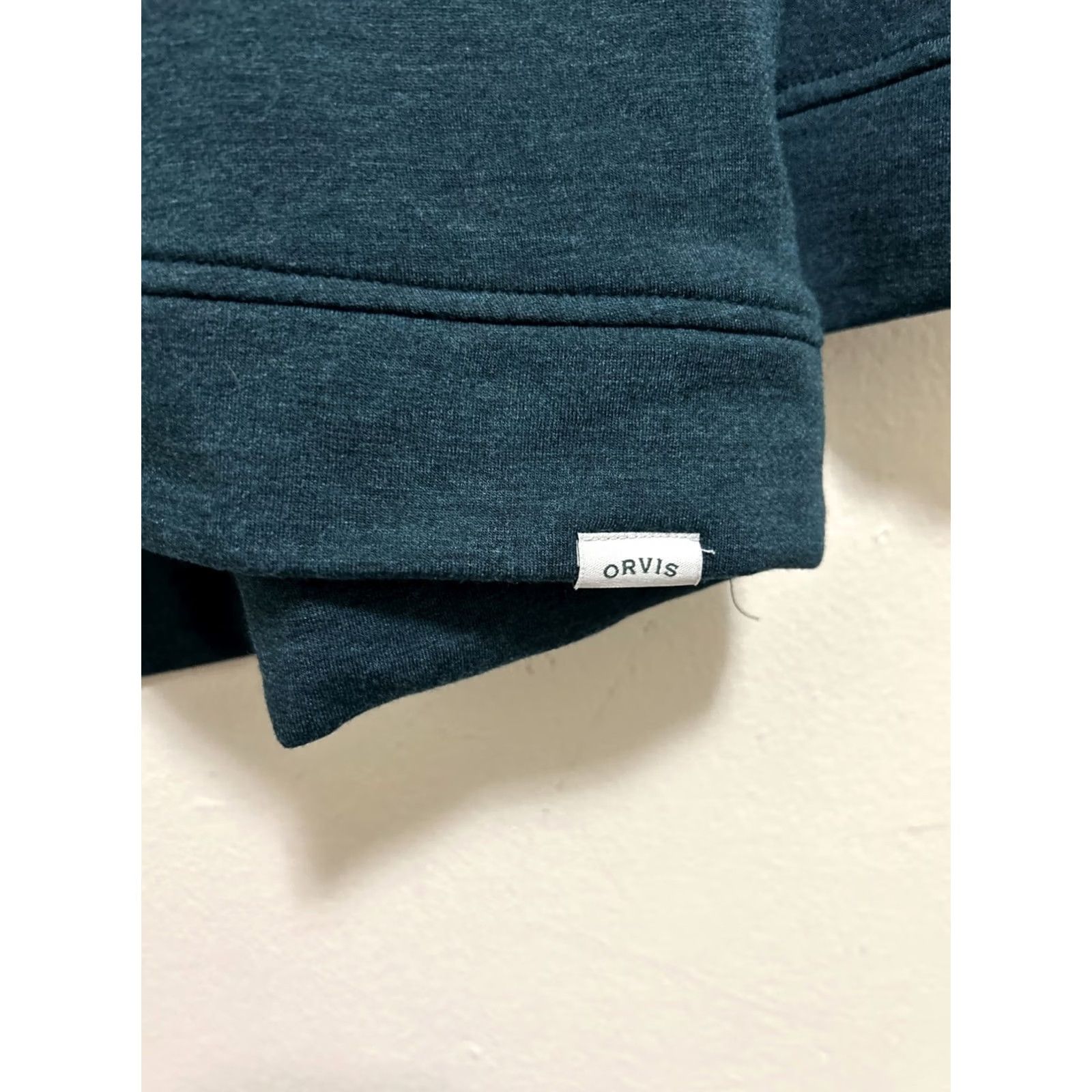 Orvis Orvis Cozy Pullover Womens M Teal Relaxed Fit Lightweight Sweater Sweatshirt Size M / US 6-8 / IT 42-44 - 7 Thumbnail
