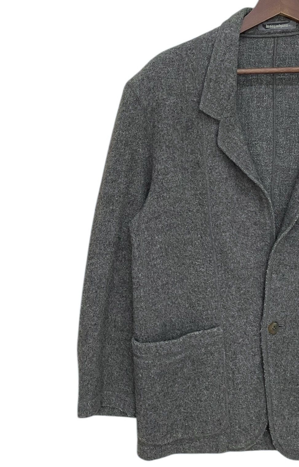 Issey Miyake Vintage Japanese Brand Issey Miyake Wool Jacket 1980s Size US M / EU 48-50 / 2 - 5 Thumbnail