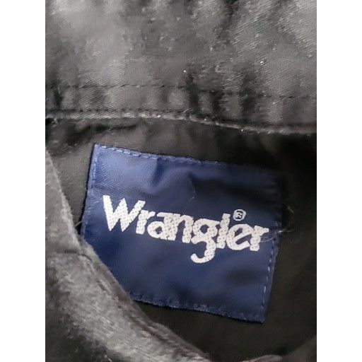 Wrangler Wrangler Mexican Flag Pearl Snap Shirt Men Sz M Black Ranchw Size US M / EU 48-50 / 2 - 7 Thumbnail