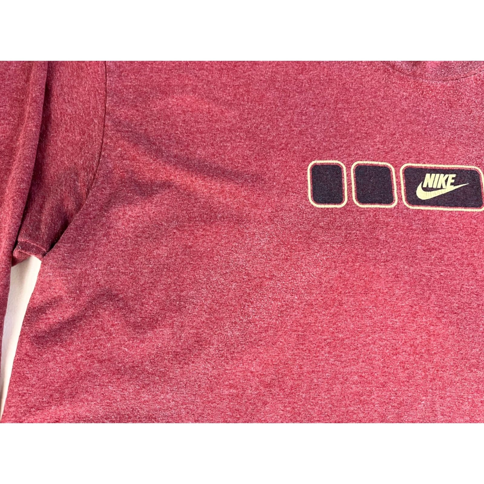 Nike Nike Men's Vintage 90s Long Sleeve T-Shirt Sz 2XL Red Shirt Men’s 90s Nike Crew Neck Vintage 1990s Size US XXL / EU 58 / 5 - 7 Thumbnail