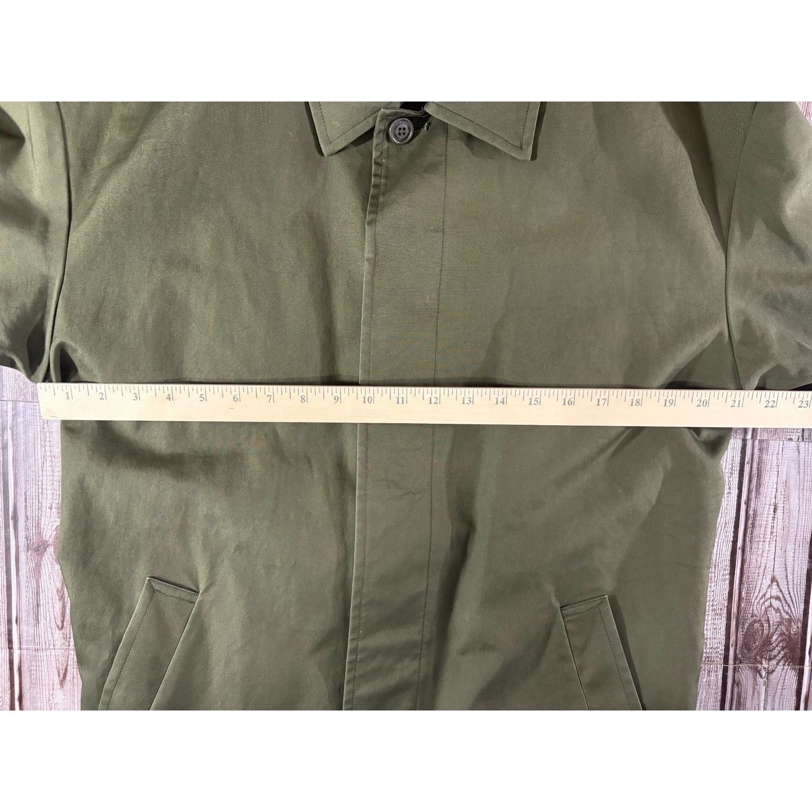 Other MISTER GENTLEMAN Check Switched Balmacaan Coat sz L color Kh Size US L / EU 52-54 / 3 - 10 Thumbnail
