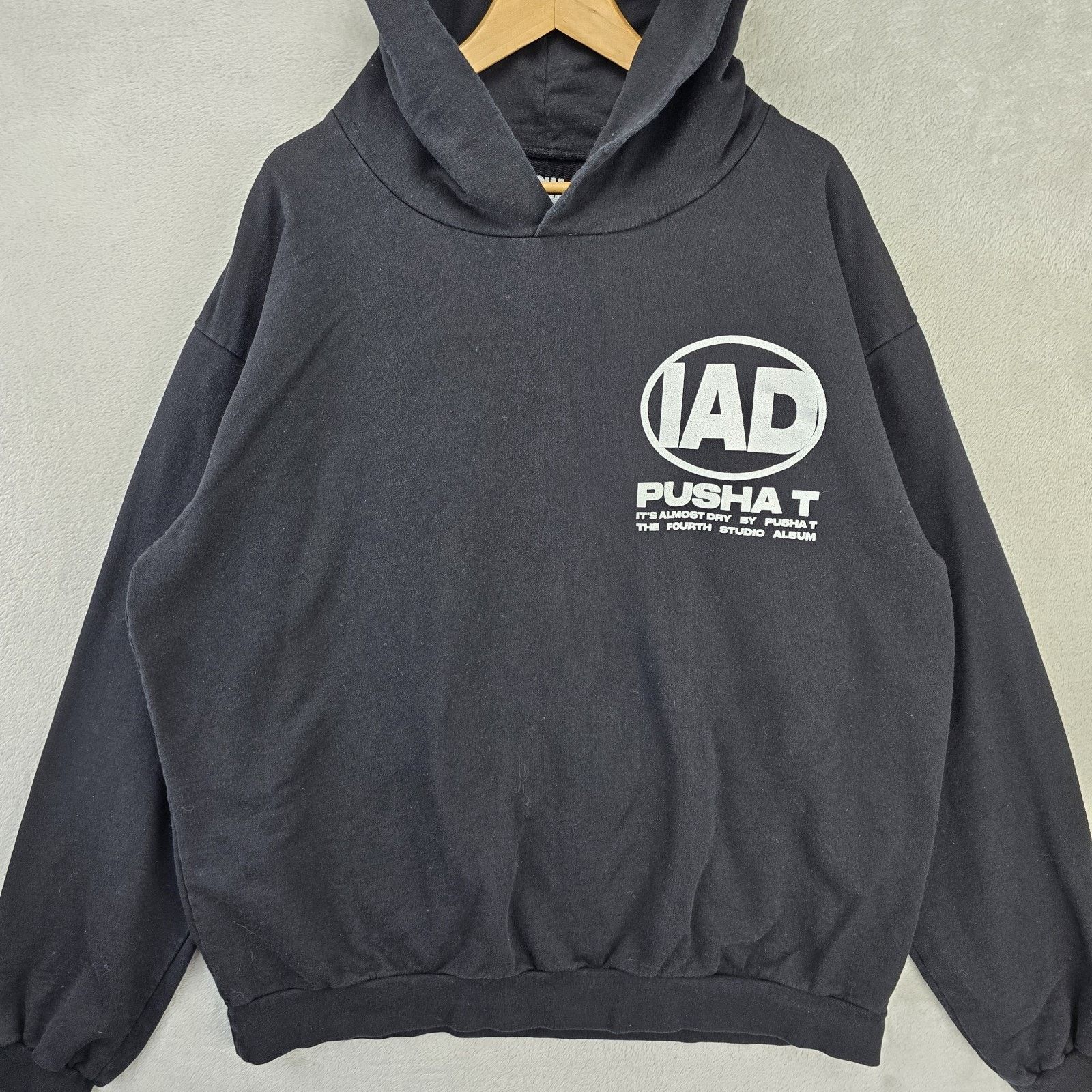 Pusha T Pusha T Its Almost Dry Hoodie XXL Concert Merch Sweatshirt Size US XXL / EU 58 / 5 - 3 Thumbnail