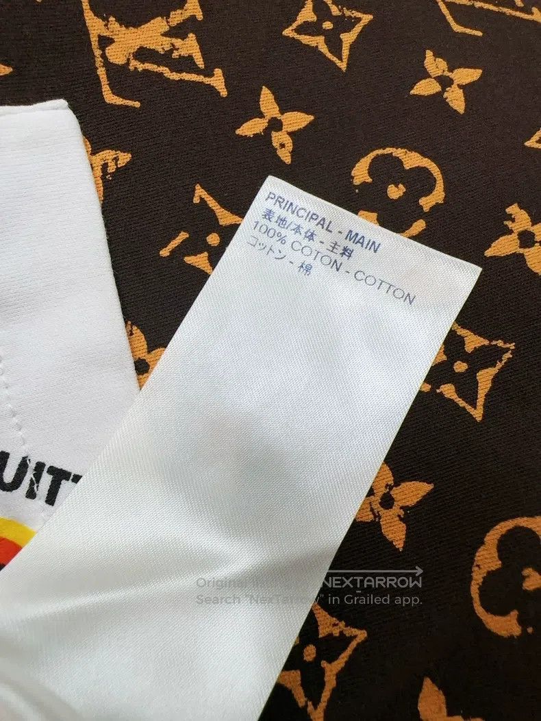 Louis Vuitton Louis Vuitton Brown black background with full print logo Size US M / EU 48-50 / 2 - 8 Thumbnail