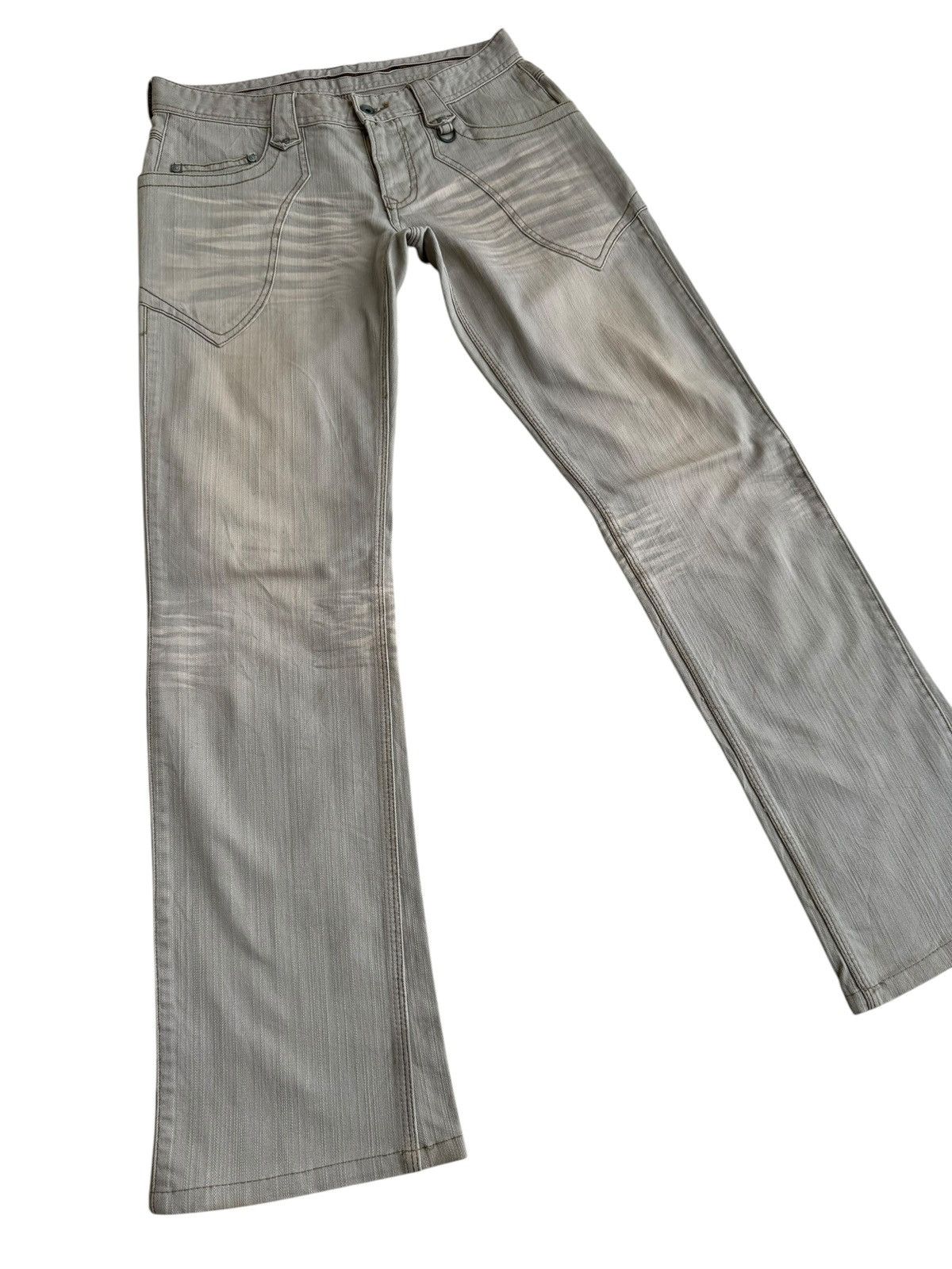 Le Grande Bleu (L.G.B.) Vintage Nico Club For Man Street Cut Pants Size US 31 - 3 Thumbnail