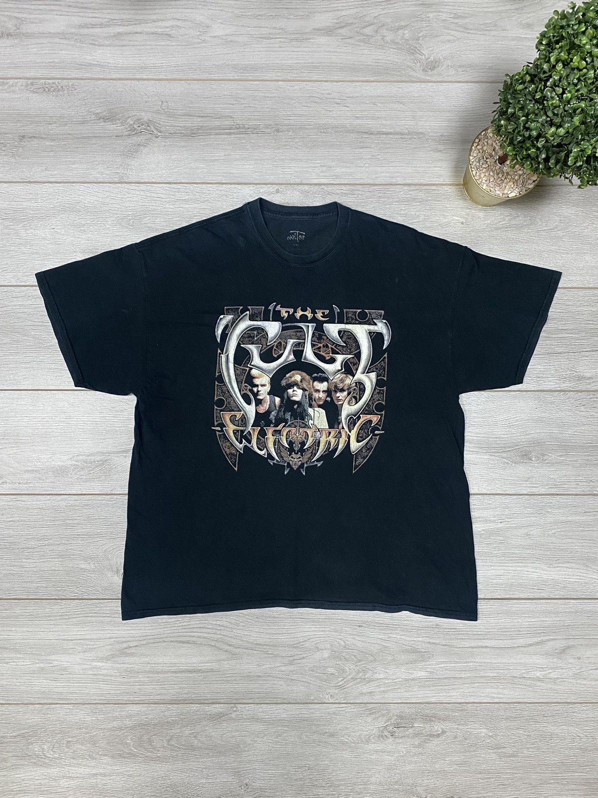 Band Tees VINTAGE THE CULT post punk band Electric album 2001 shirt Size US XXL / EU 58 / 5 - 3 Thumbnail
