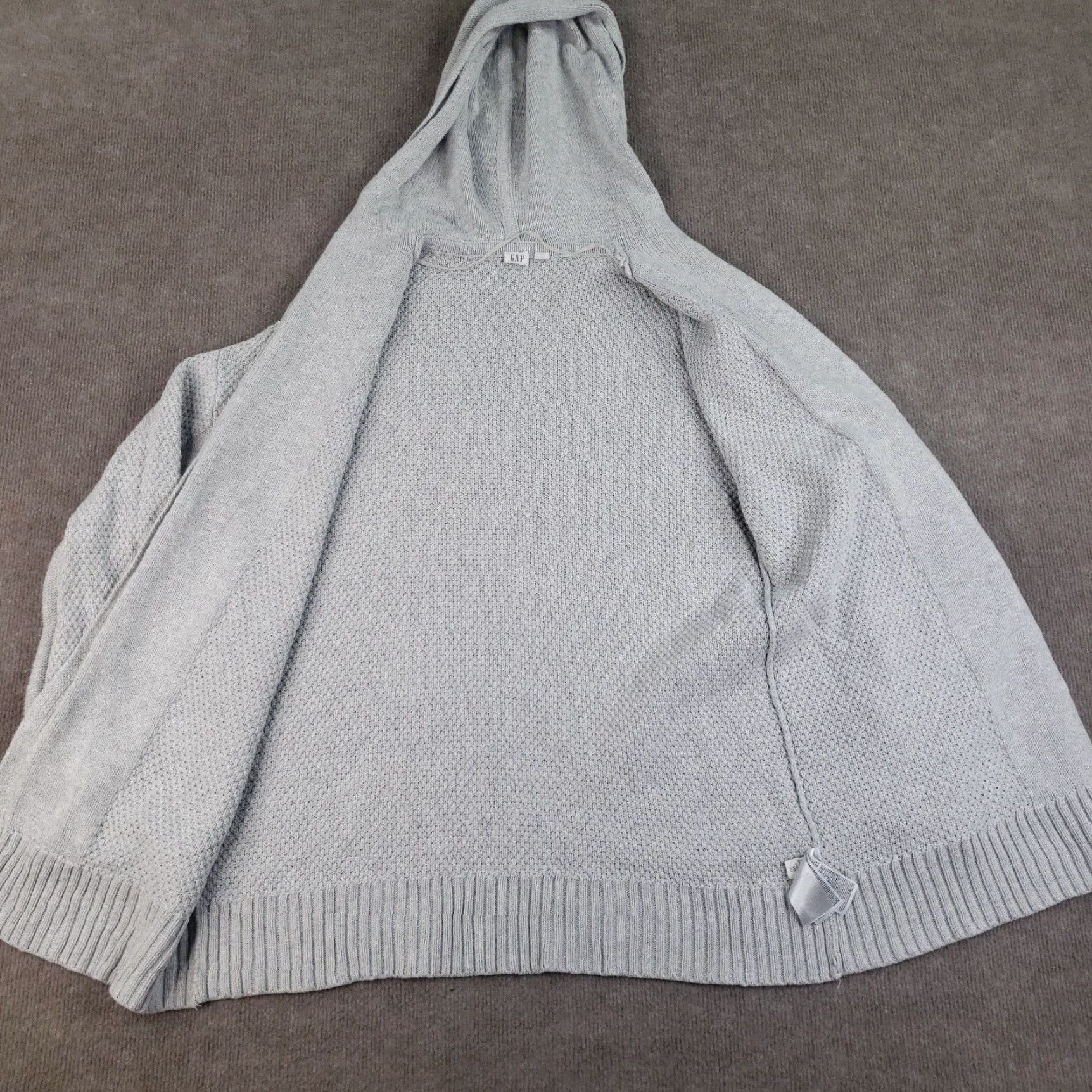 Gap Womens Sweater Medium Gray Size M / US 6-8 / IT 42-44 - 7 Thumbnail