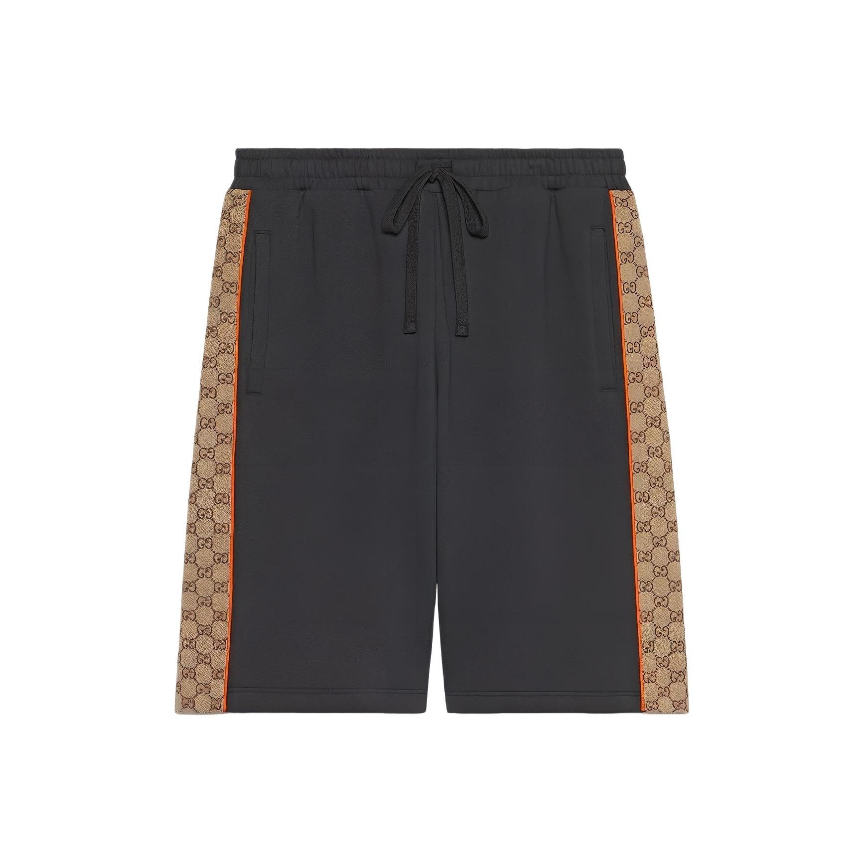 Gucci Gucci GG Logo Insert Cotton Jersey Shorts Size M Size US 32 / EU 48 - 1 Thumbnail