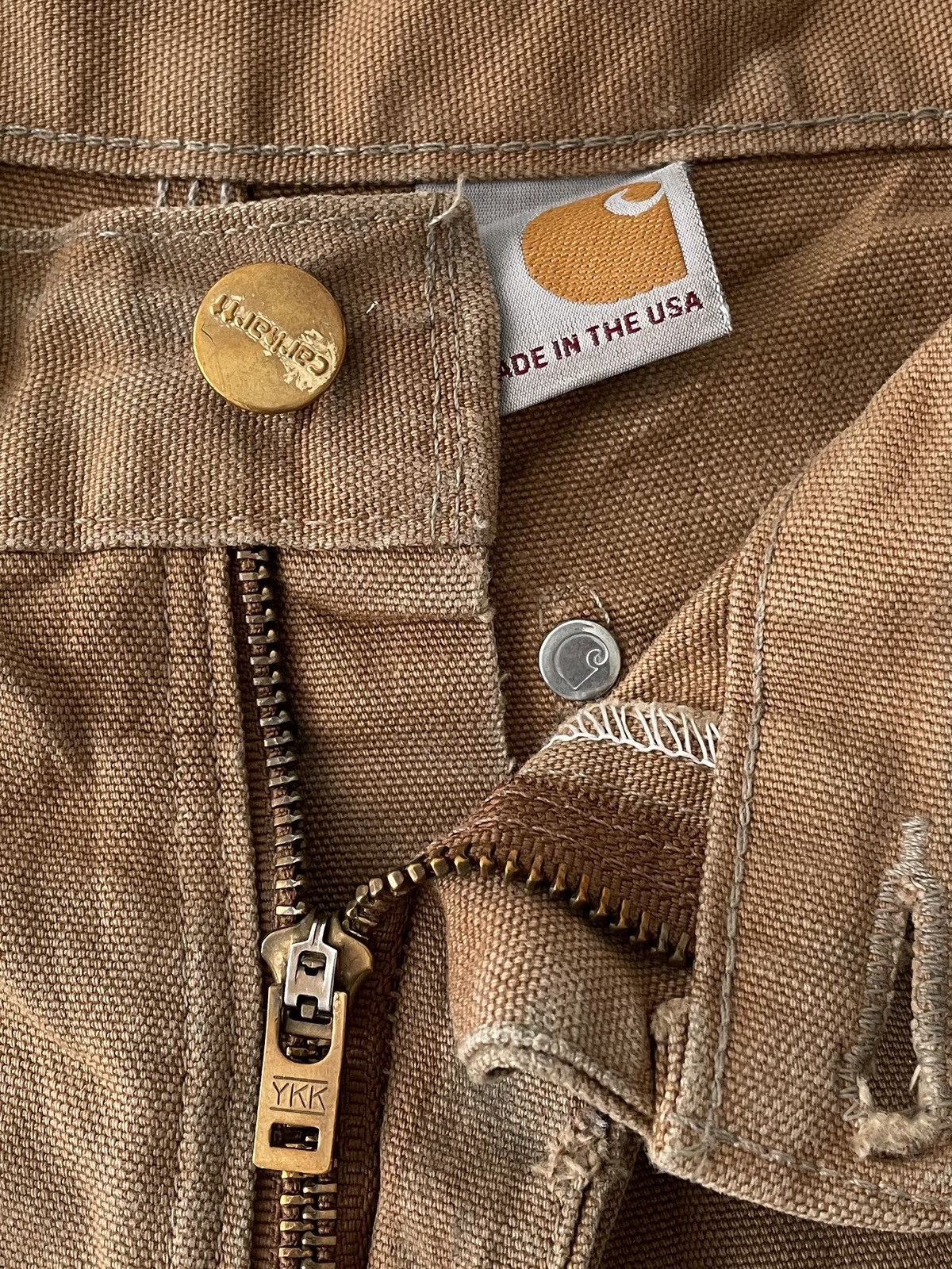 Carhartt Distressed Carhartt Double Knee Cargo Pants Vintage USA Size US 32 / EU 48 - 10 Thumbnail