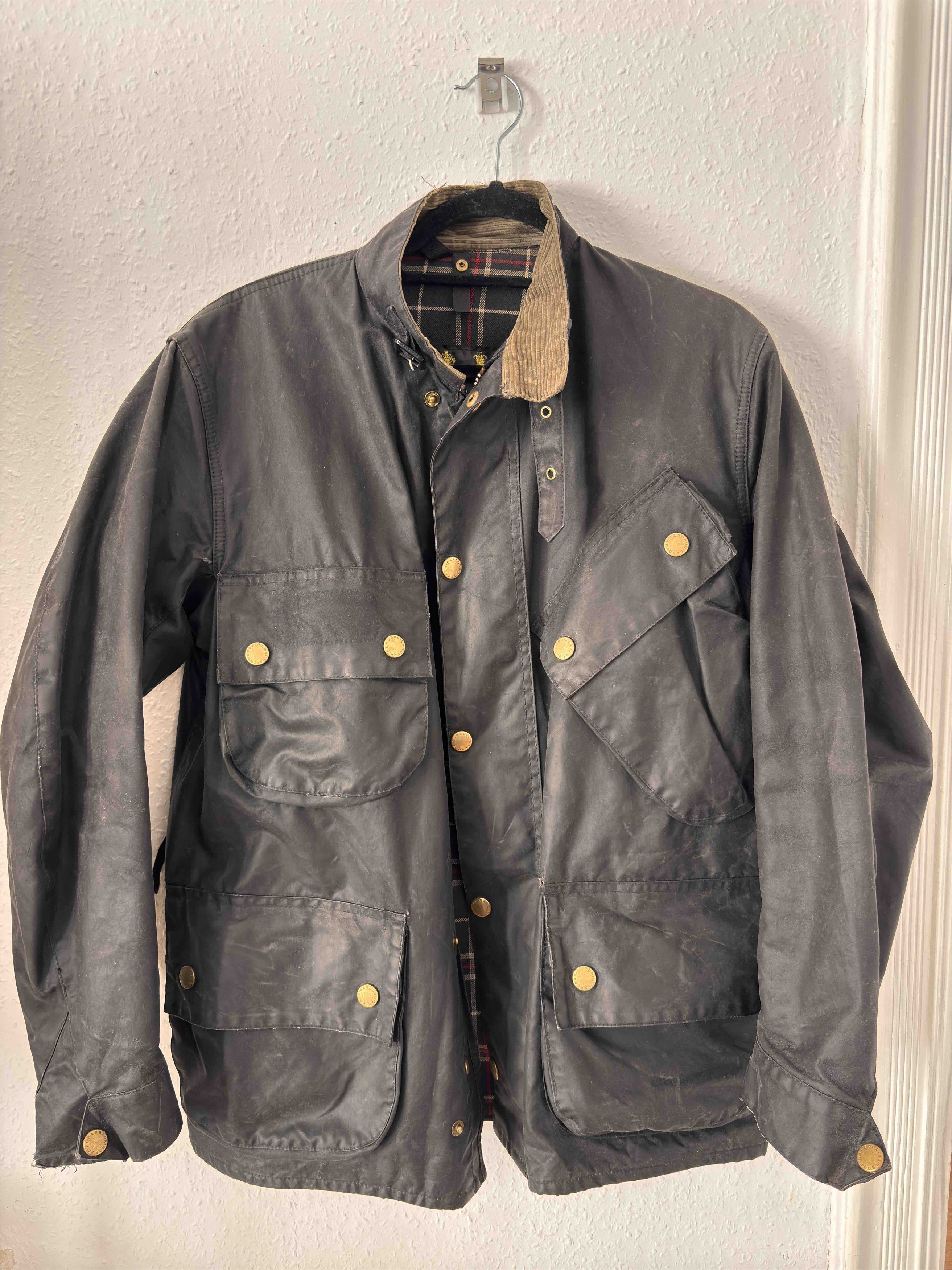 Barbour Barbour International classic waxed jacket, size 38 | Grailed