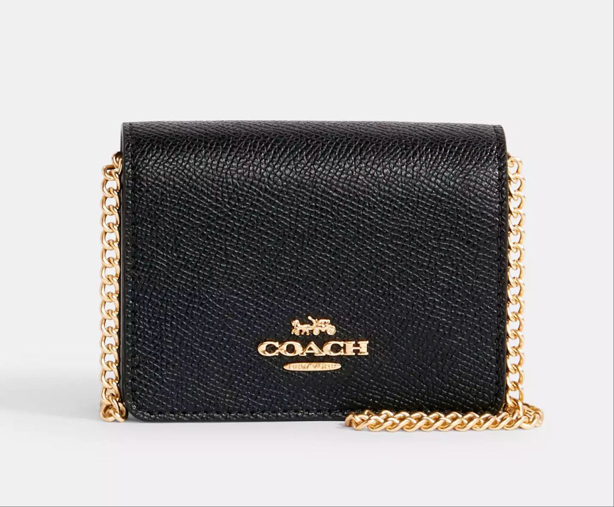 Coach Mini Wallet On A Chain C0059 Size ONE SIZE - 1 Thumbnail