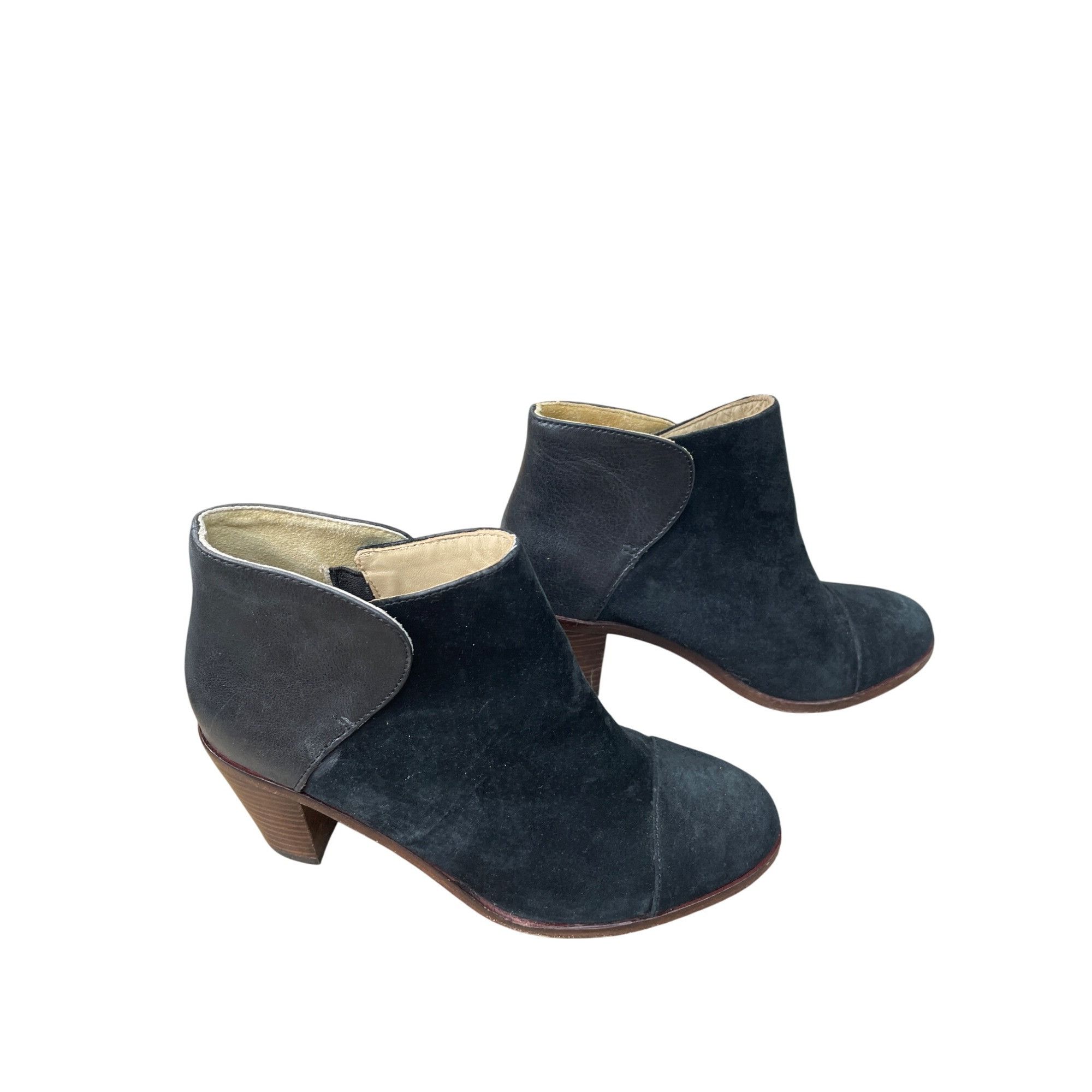 Wolverine Wolverine Samantha Pleet Womens Black Leather Ankle Boots Si Size US 6 / IT 36 - 3 Thumbnail