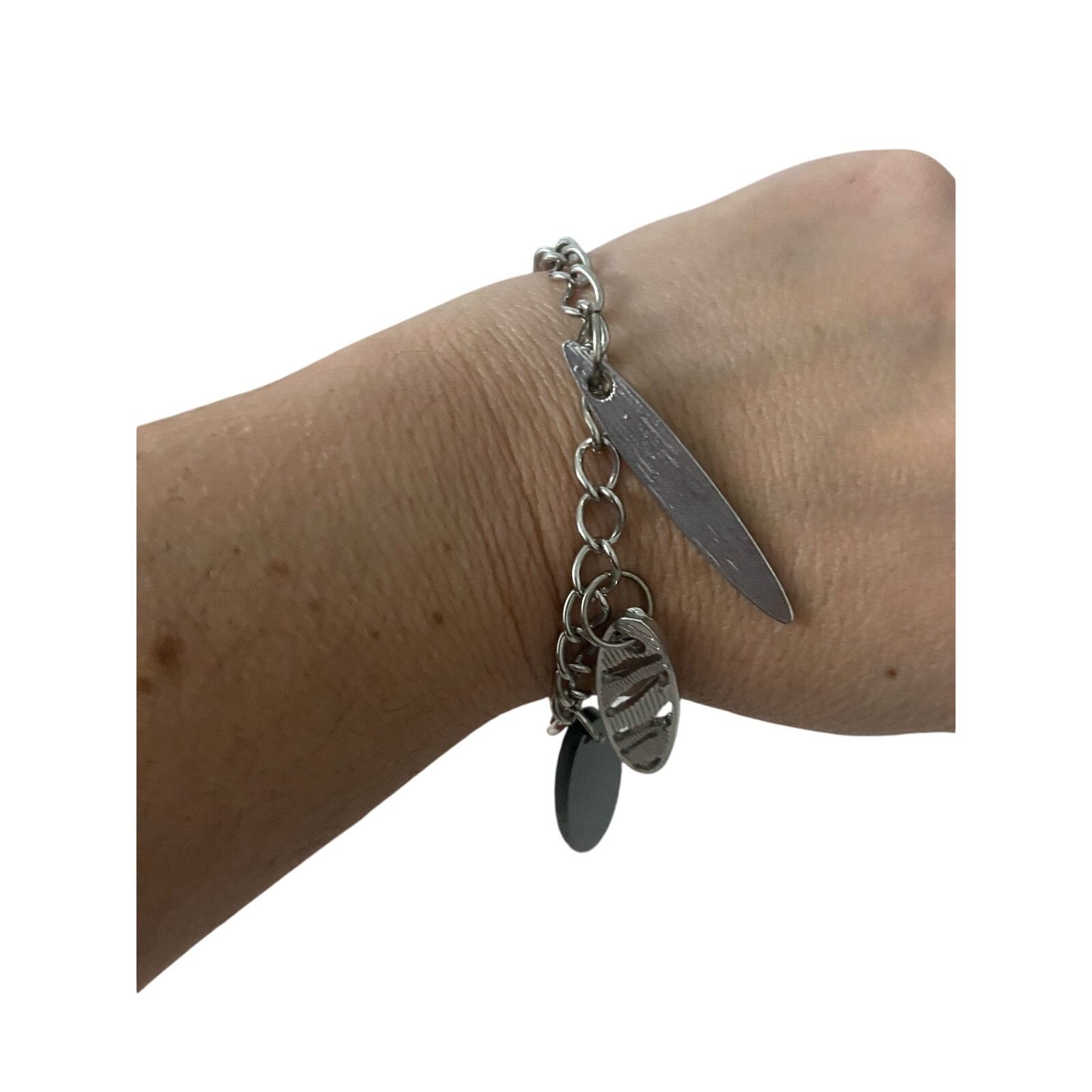 Handmade Metal Charm Bracelet Size ONE SIZE - 1 Thumbnail