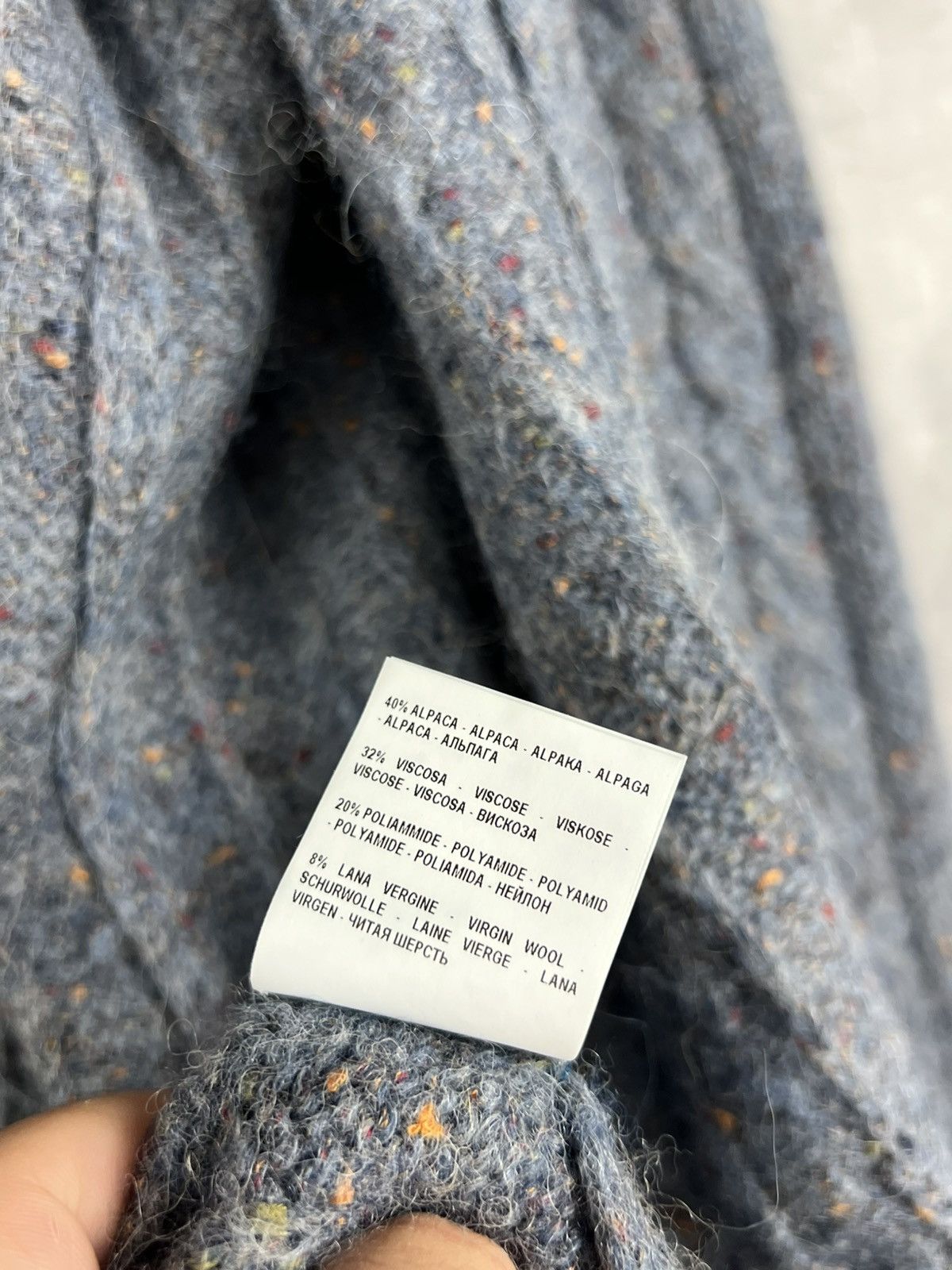 Gran Sasso Gran Sasso Alpaca Women Long Cardigan Size 46 Size L / US 10 / IT 46 - 14 Thumbnail