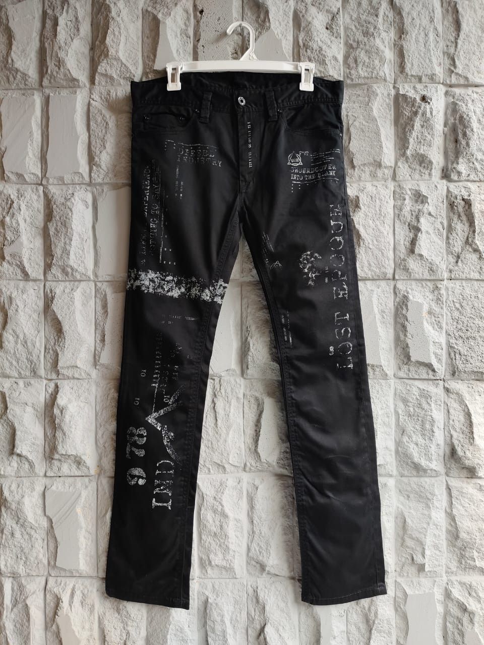 Diesel 💥Diesel Geometric Graphic Slim Jeans Size US 28 / EU 44 - 1 Thumbnail