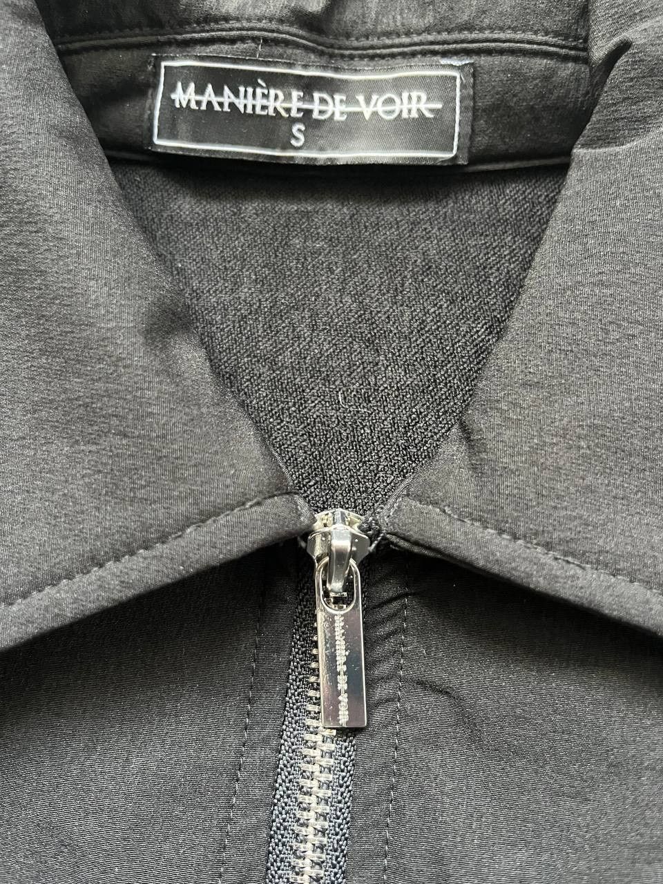 Maniere De Vior MANIÈRE DE VOIR Black Technical Utility Jacket Size US S / EU 44-46 / 1 - 5 Thumbnail