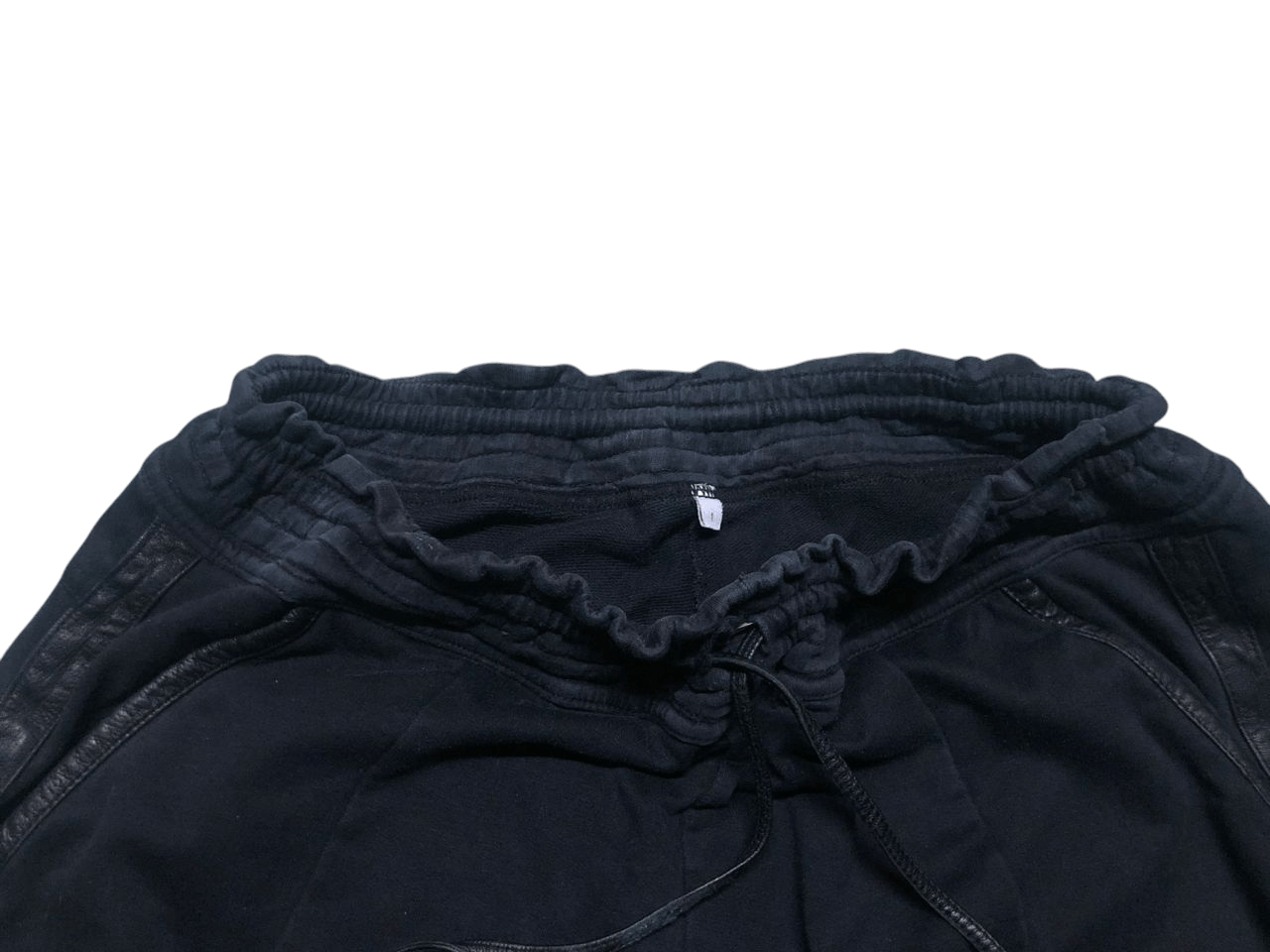 KMRii KMRII 3/4 Joggers Pant Leather Part Rare Design Size US 31 - 11 Thumbnail