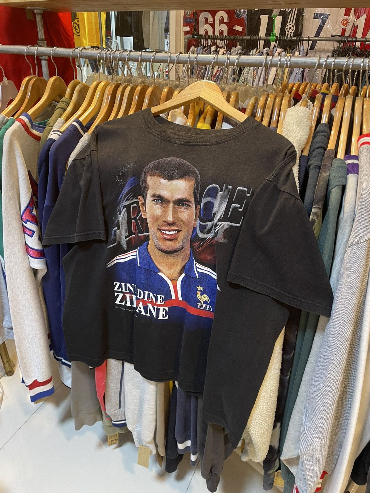 Other Vintage 90s France ZIDANE Tee Size US M / EU 48-50 / 2 - 1 Thumbnail