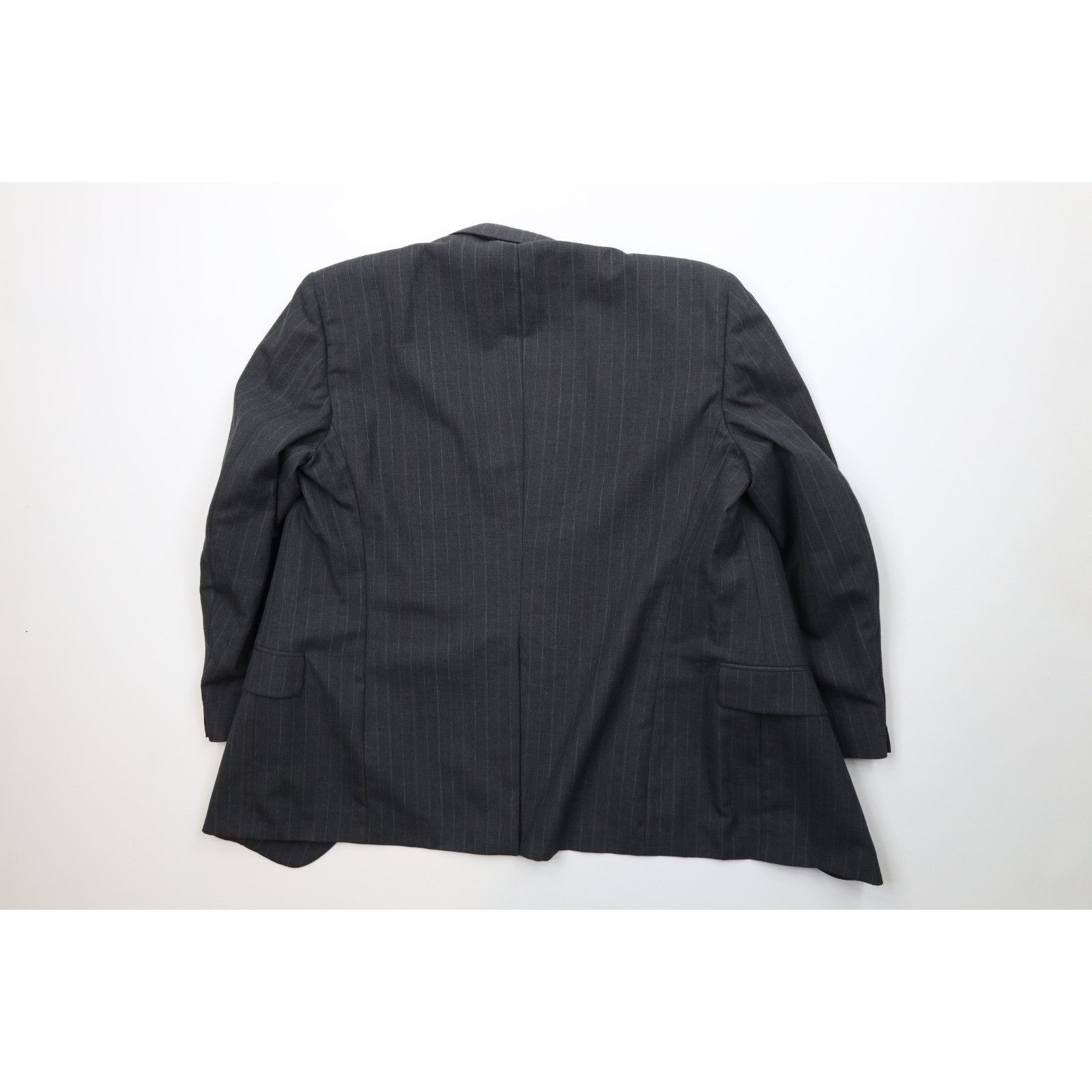 Vintage Vintage 70s Streetwear 2 Piece Worsted Wool Pinstriped Suit Size 42R - 10 Thumbnail