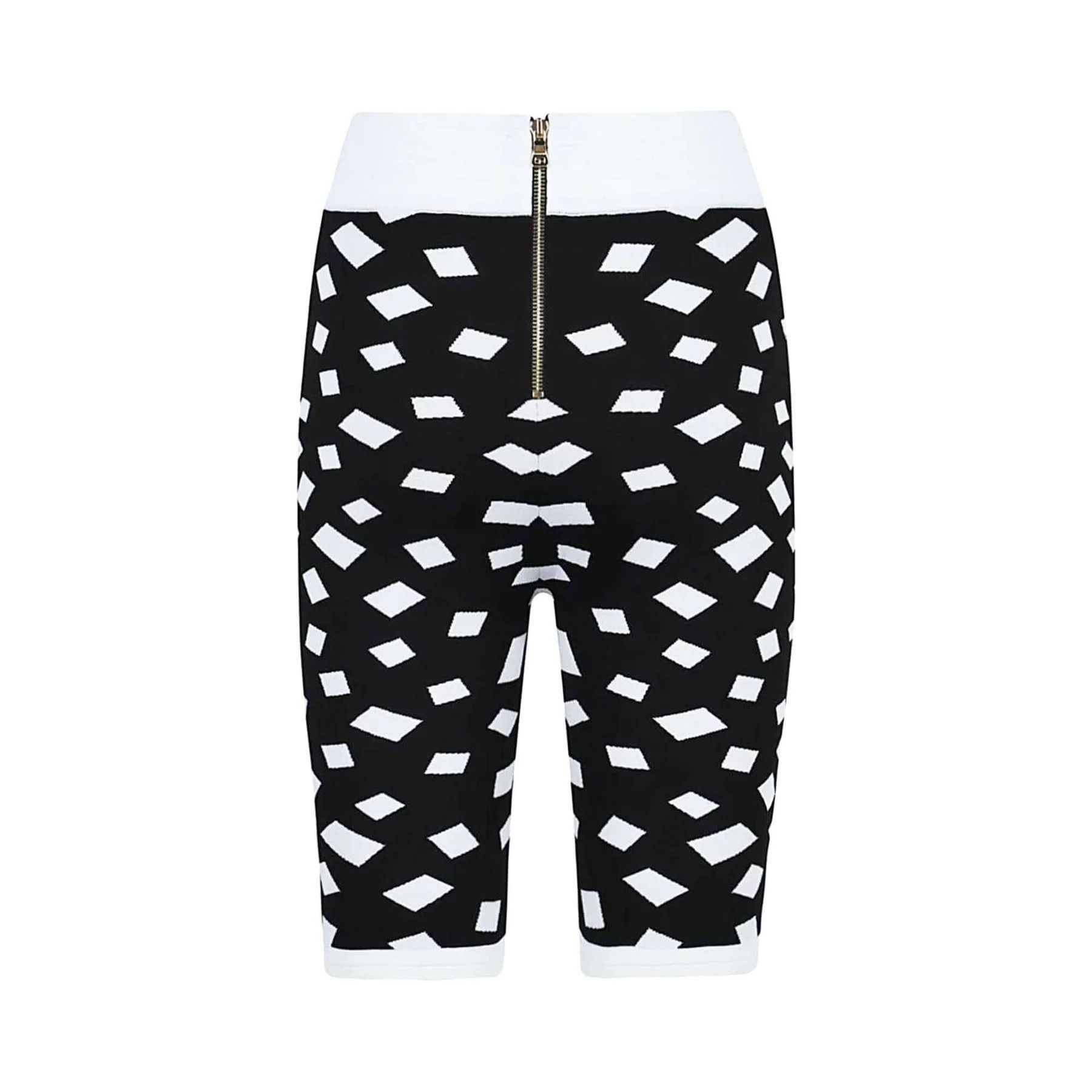 Balmain o1y0625 Short in Black/White Size 27" / US 4 / IT 40 - 2 Thumbnail