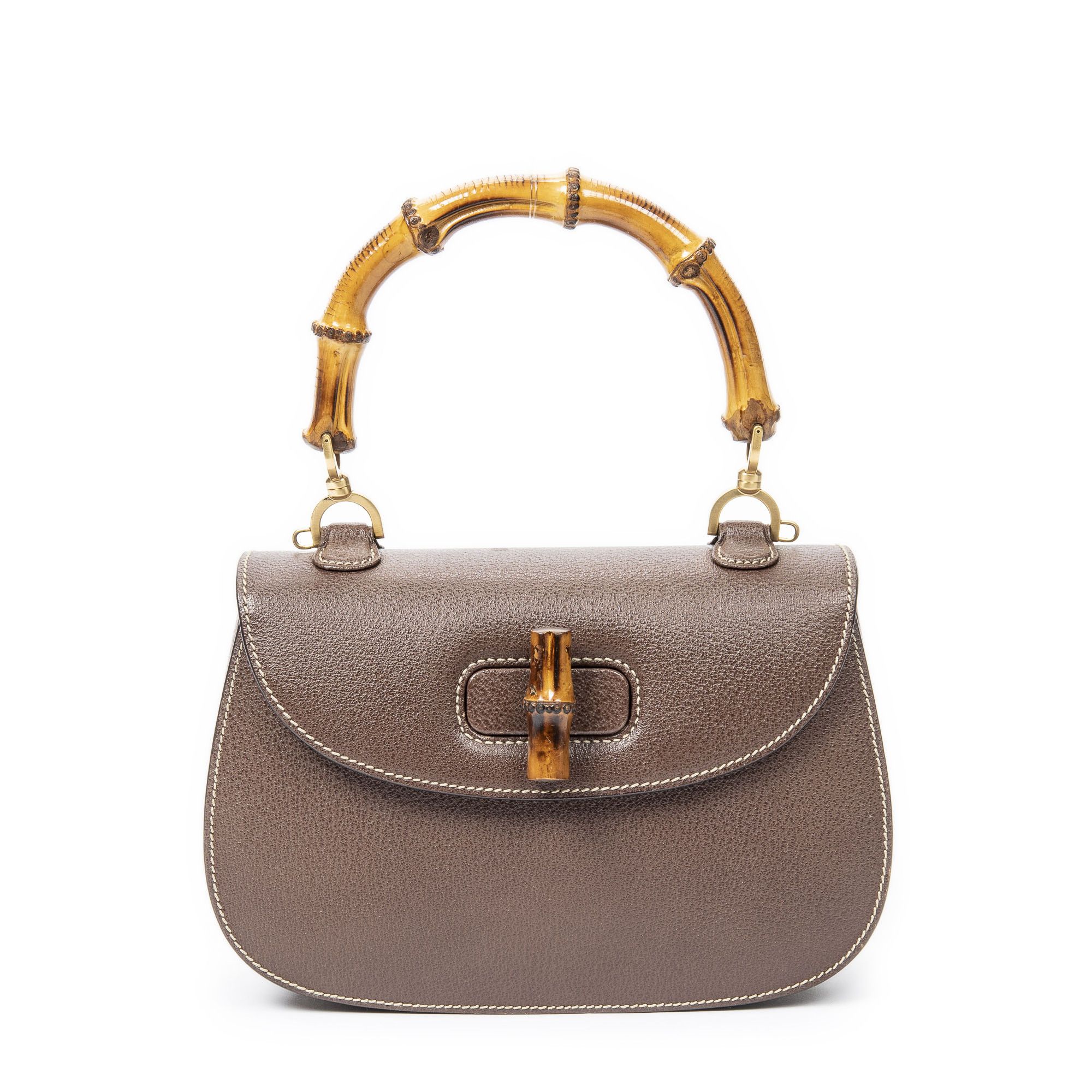 Gucci Medium Bamboo Top Handle Flap Size ONE SIZE - 1 Thumbnail