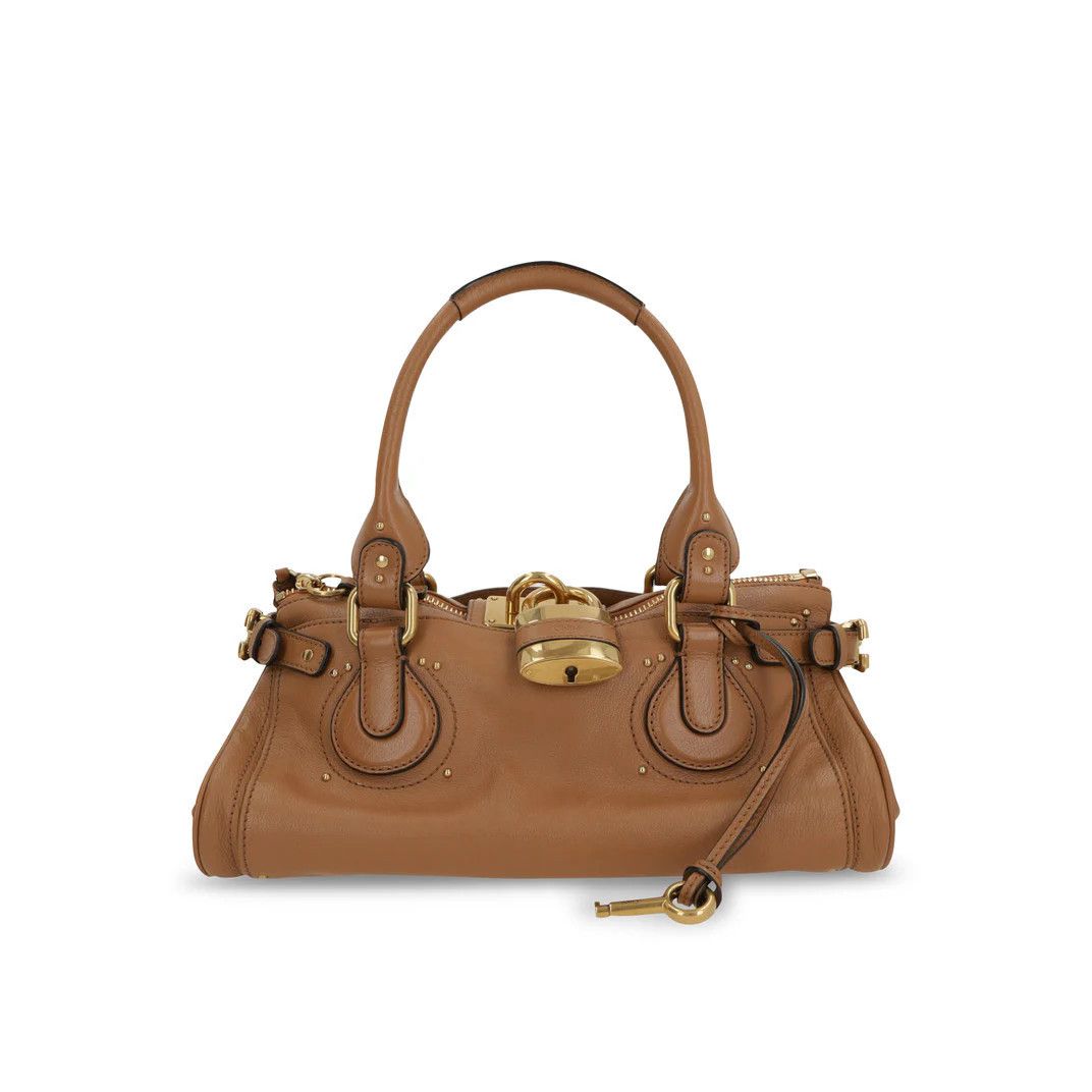 Chloe Chloe Paddington Mustang Brown Leather Top Handle Bag New & Size ONE SIZE - 1 Thumbnail