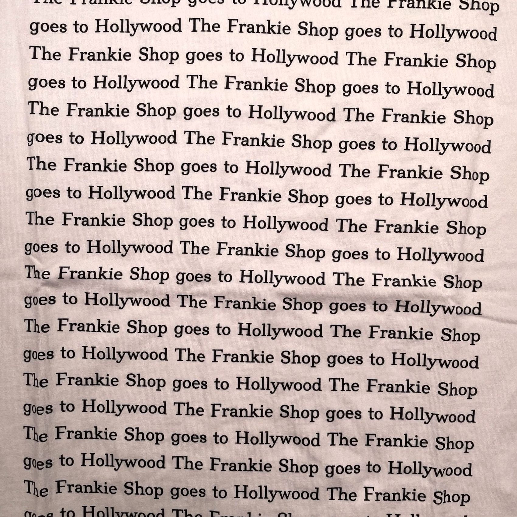 Vintage The Frankie Shop Shirt Men’s Large West Hollywood California Spell Out TFS1 White Cotton Crew Neck Short Sleeve T-Shirt Mens L Size US L / EU 52-54 / 3 - 2 Thumbnail