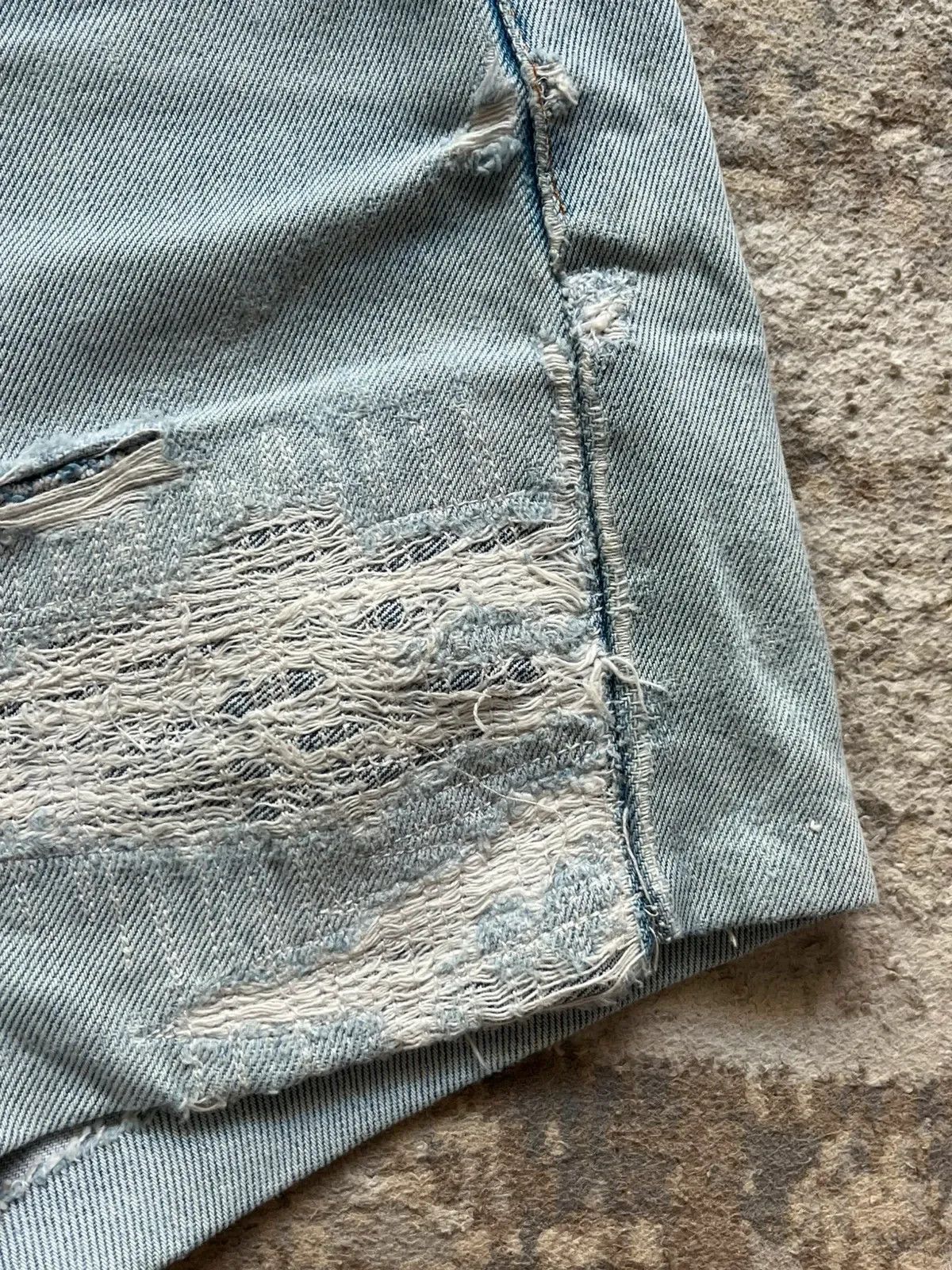 Levi's Levi’s Women Shorts Sz W 28 Made in USA Denim Distressed Size 28" / US 6 / IT 42 - 12 Thumbnail