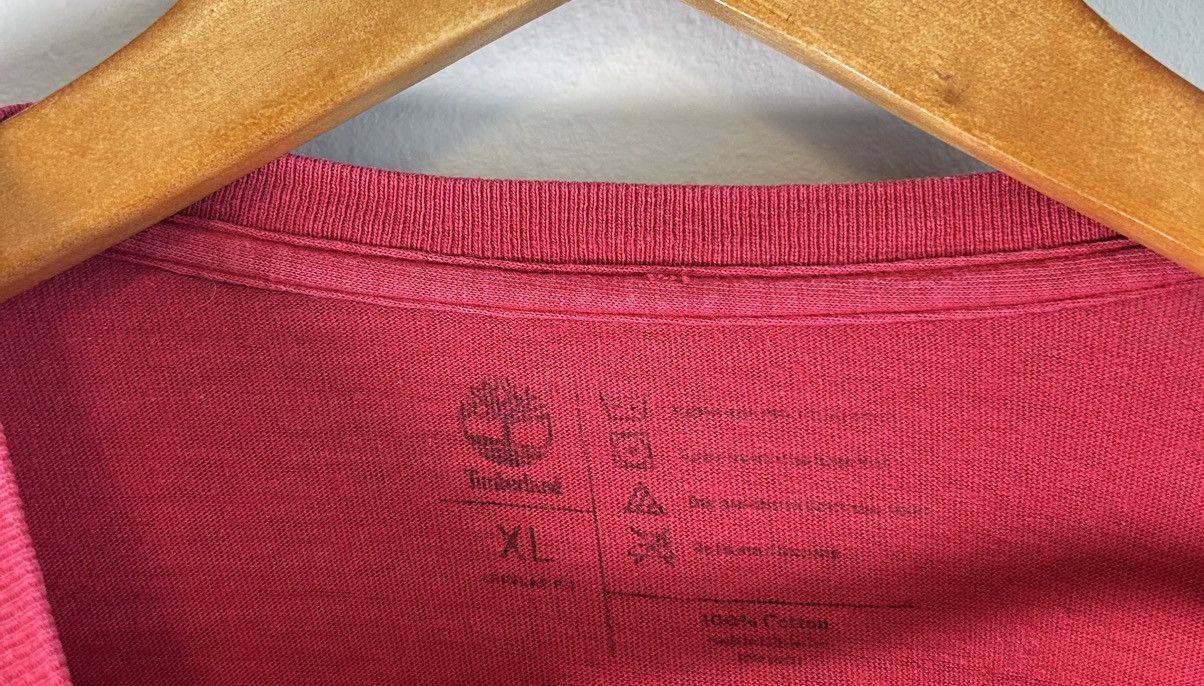 Timberland VTG Timberland Mens Red T-shirt Sz XL “For The Adventure” Size US XL / EU 56 / 4 - 6 Thumbnail