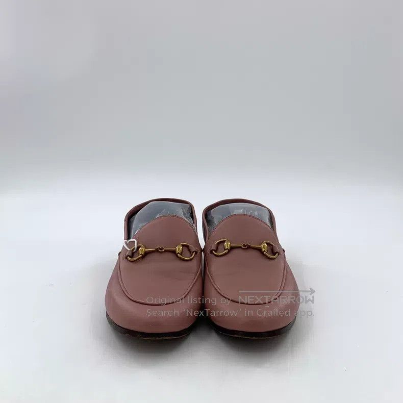Gucci Gucci Pink horse buckle casual flat single shoes lofers Size US 6 / IT 36 - 3 Thumbnail