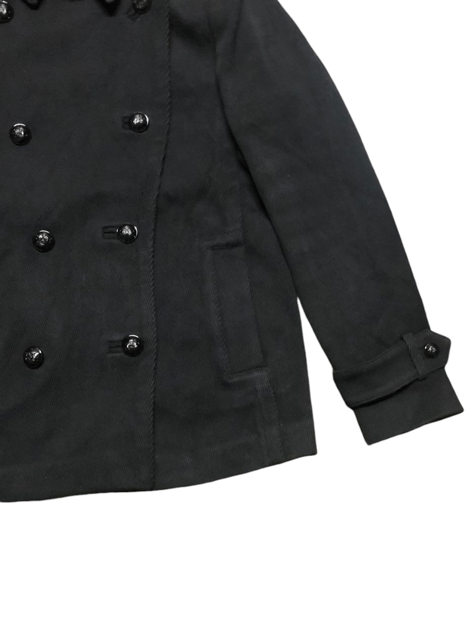 Designer × Massimo Dutti Mossimo Dutti Peacoat Jacket Size M / US 6-8 / IT 42-44 - 6 Thumbnail
