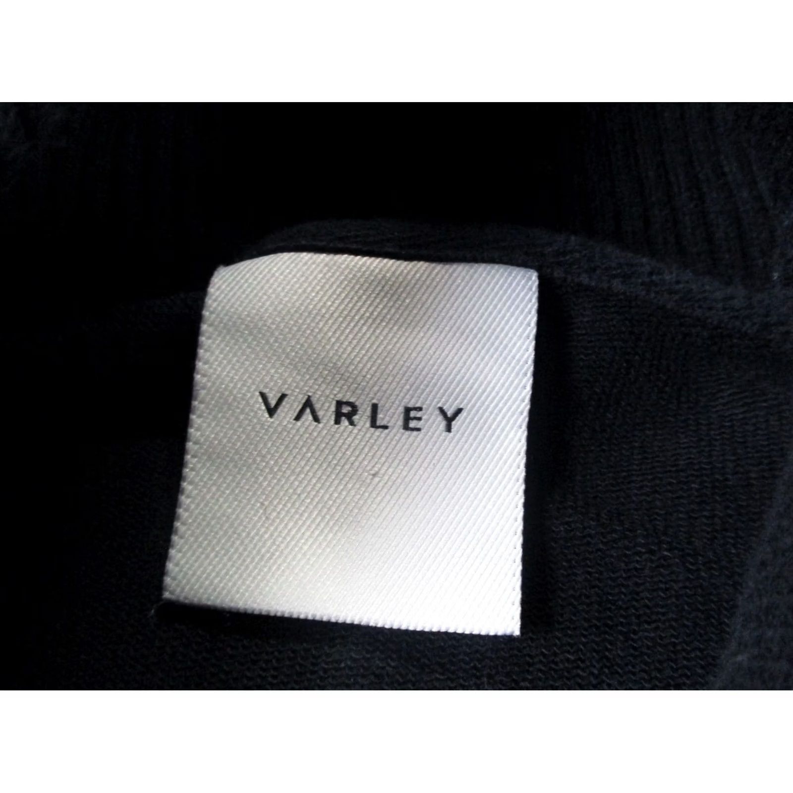 Varley Varley Jacket Women XS Oversized Sweatshirt Pullover Drawstring Active Track Black Size XS / US 0-2 / IT 36-38 - 6 Thumbnail