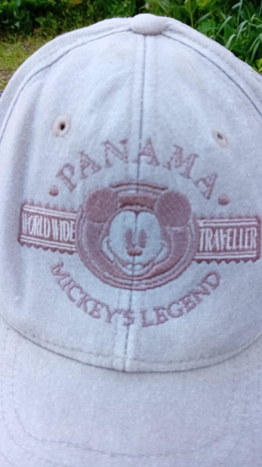 Mickey Mouse × Vintage Mickey Mouse Legend Panama World Wide Traveler Strapback Hat Size ONE SIZE - 7 Thumbnail