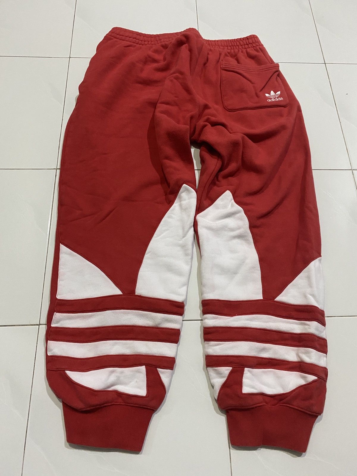 Adidas big logo trefoil