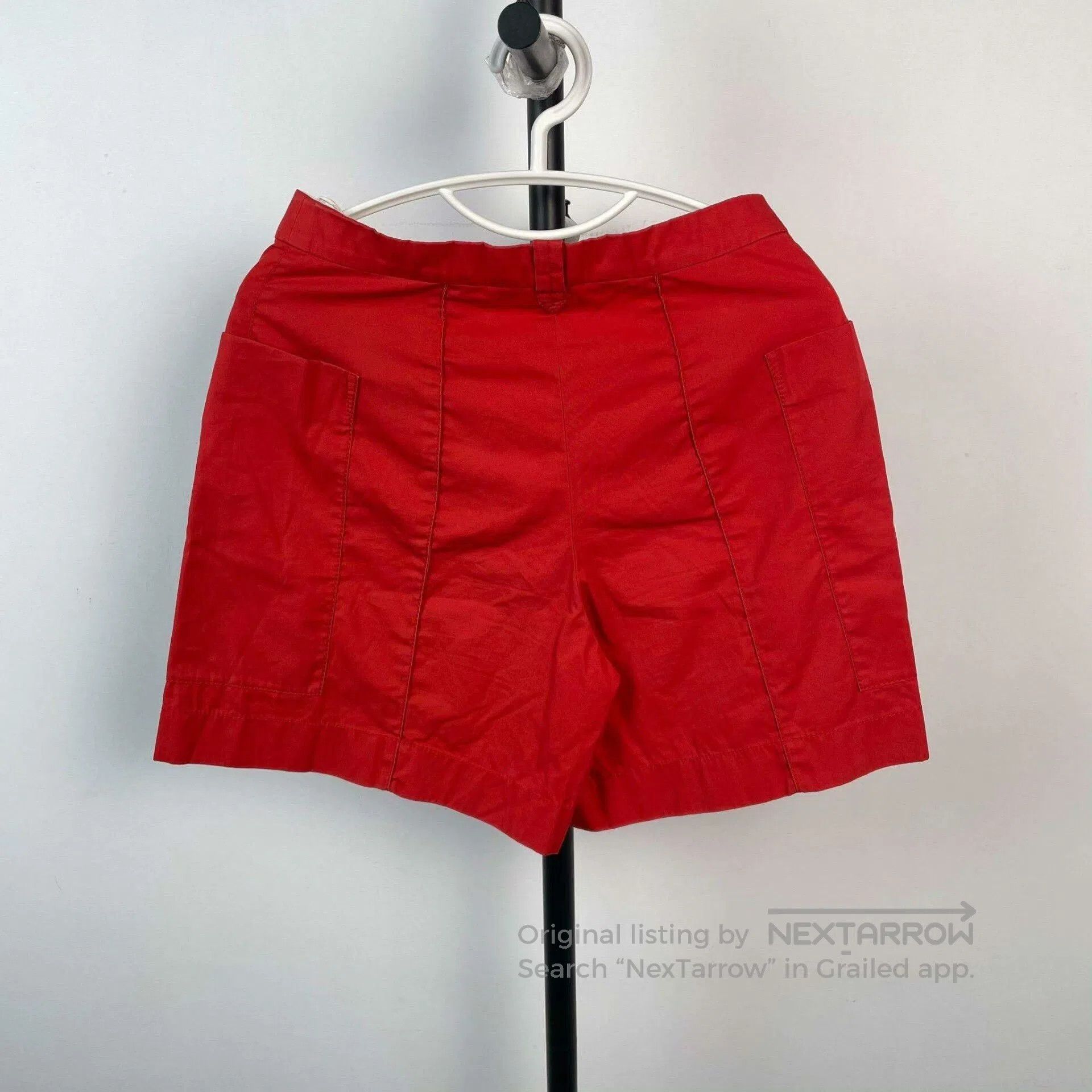 Hermes Hermès Red Shorts Size 36. Size 35" - 3 Thumbnail