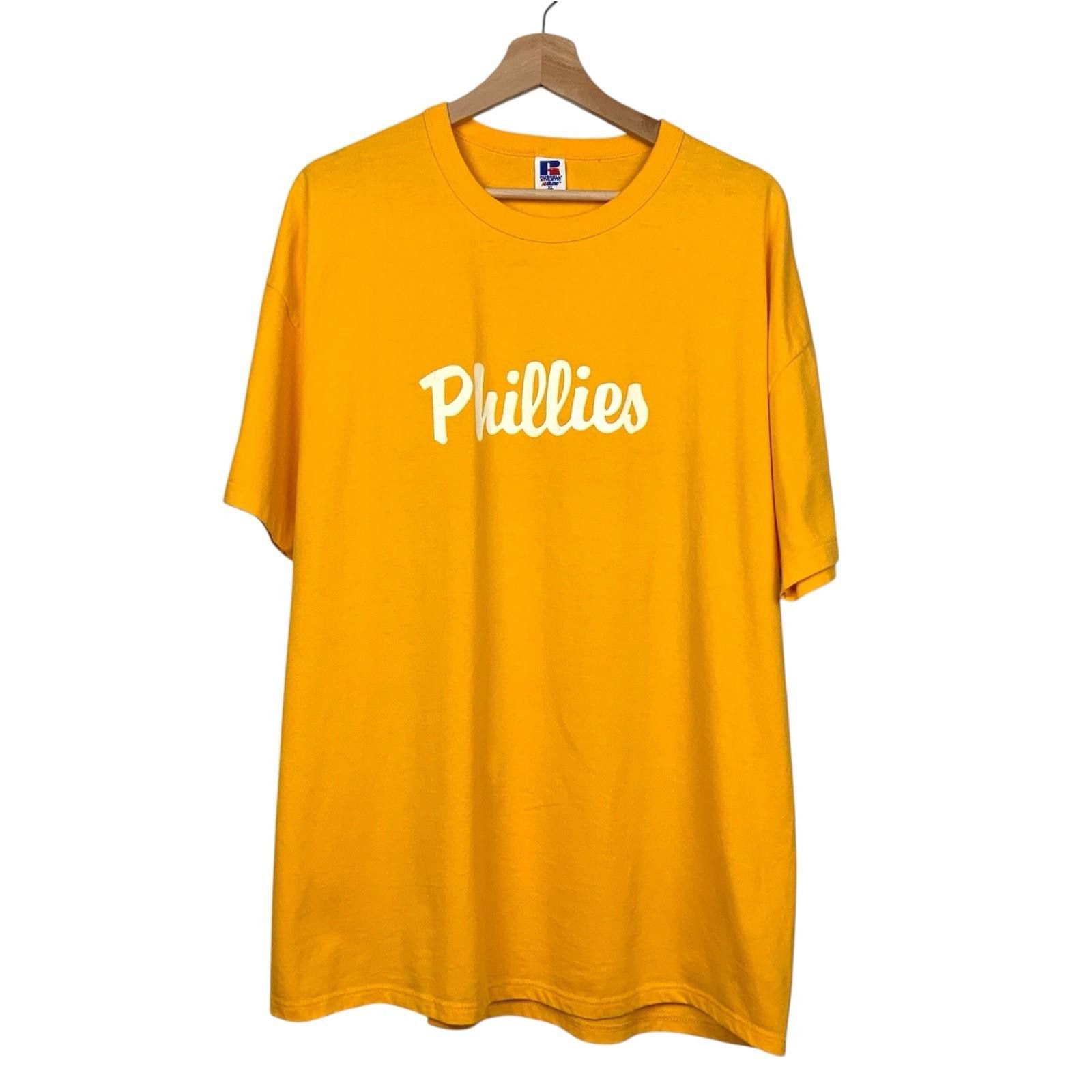 Russell Athletic Vintage 90s Philadelphia Phillies MLB Baseball T Shirt XL Size US XL / EU 56 / 4 - 1 Thumbnail