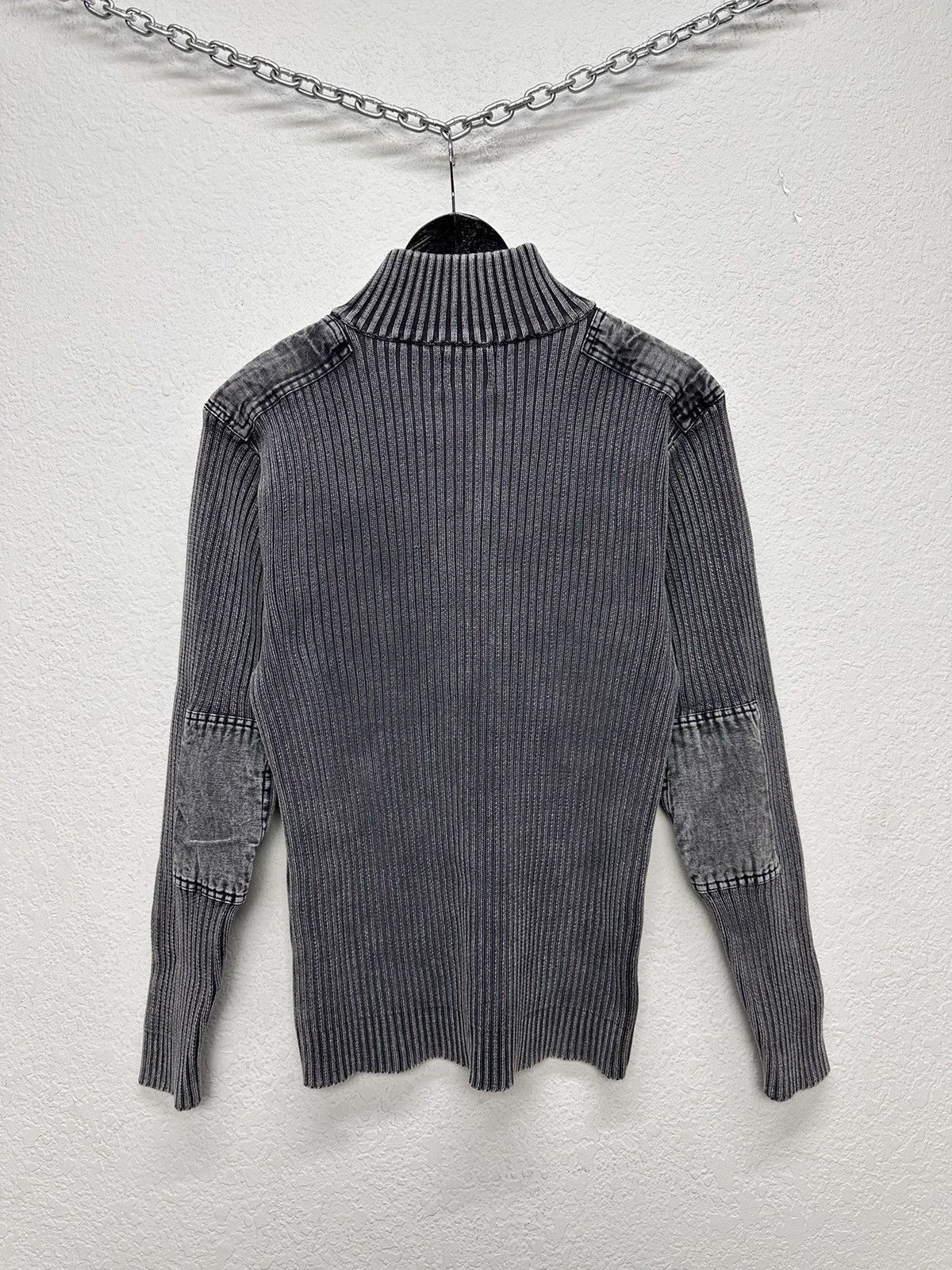 Diesel Distressed Y2K Diesel Style Japan Gothic Faded Sweater Goa Size US L / EU 52-54 / 3 - 8 Thumbnail