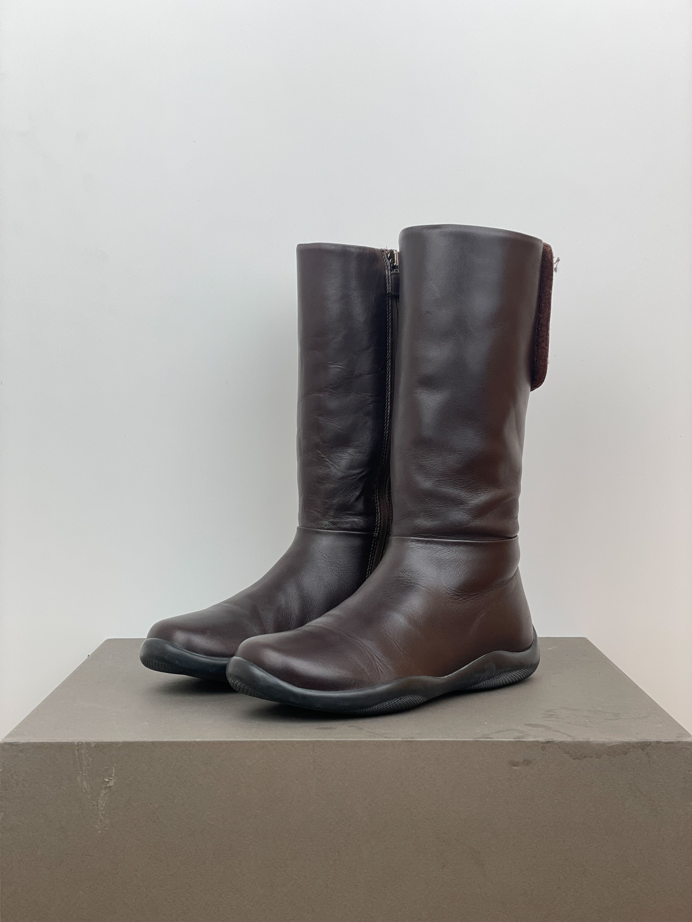 Prada Prada AW99 Linea Rossa Sports Knee Boots | Grailed