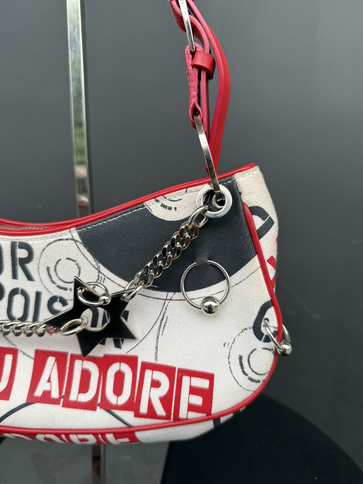 Dior Dior - Galliano Era ‘Hardcore’ Pierced Shoulder Bag Size ONE SIZE - 3 Thumbnail