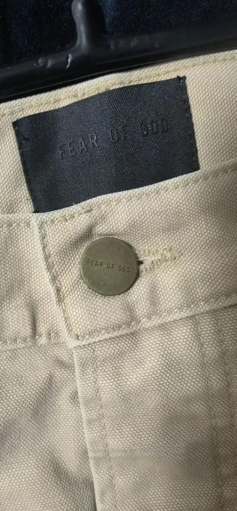 Fear of God Fear of God 7th Khaki Denim Jeans. Size US 33 - 2 Thumbnail