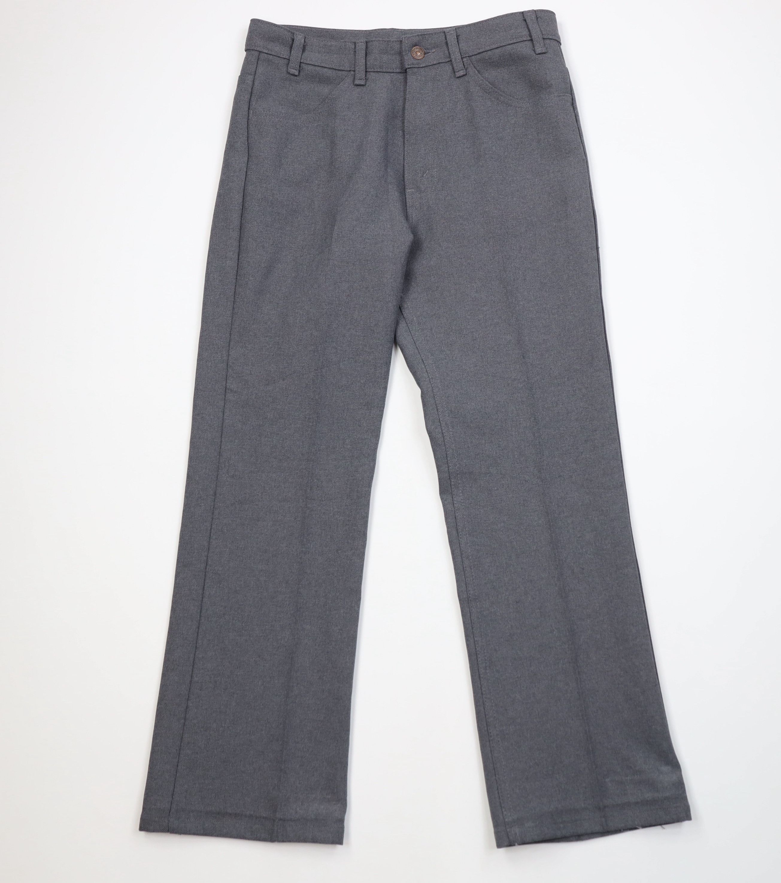 Levi's Vintage 90s Levis Wide Leg Chino Pants Trousers Gray USA Size US 32 / EU 48 - 1 Thumbnail