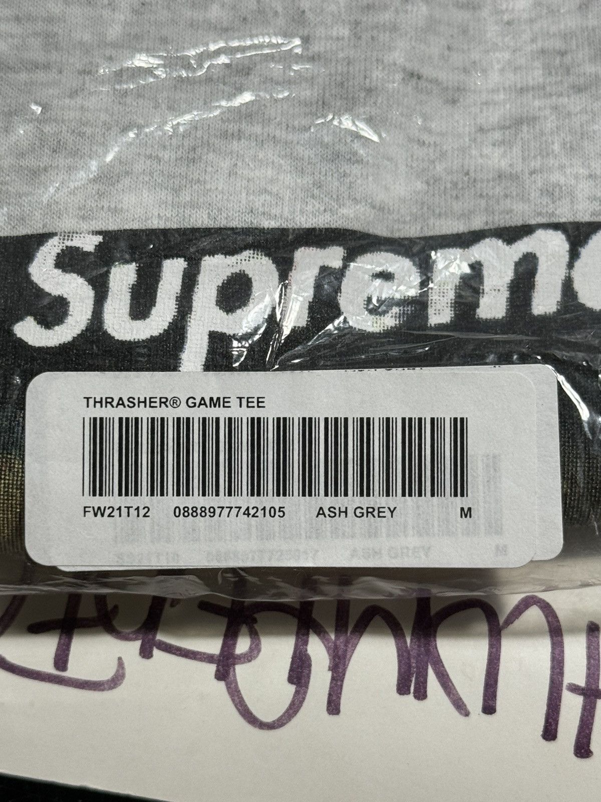 Supreme × Thrasher Supreme Thrasher Game tee Size US M / EU 48-50 / 2 - 5 Thumbnail