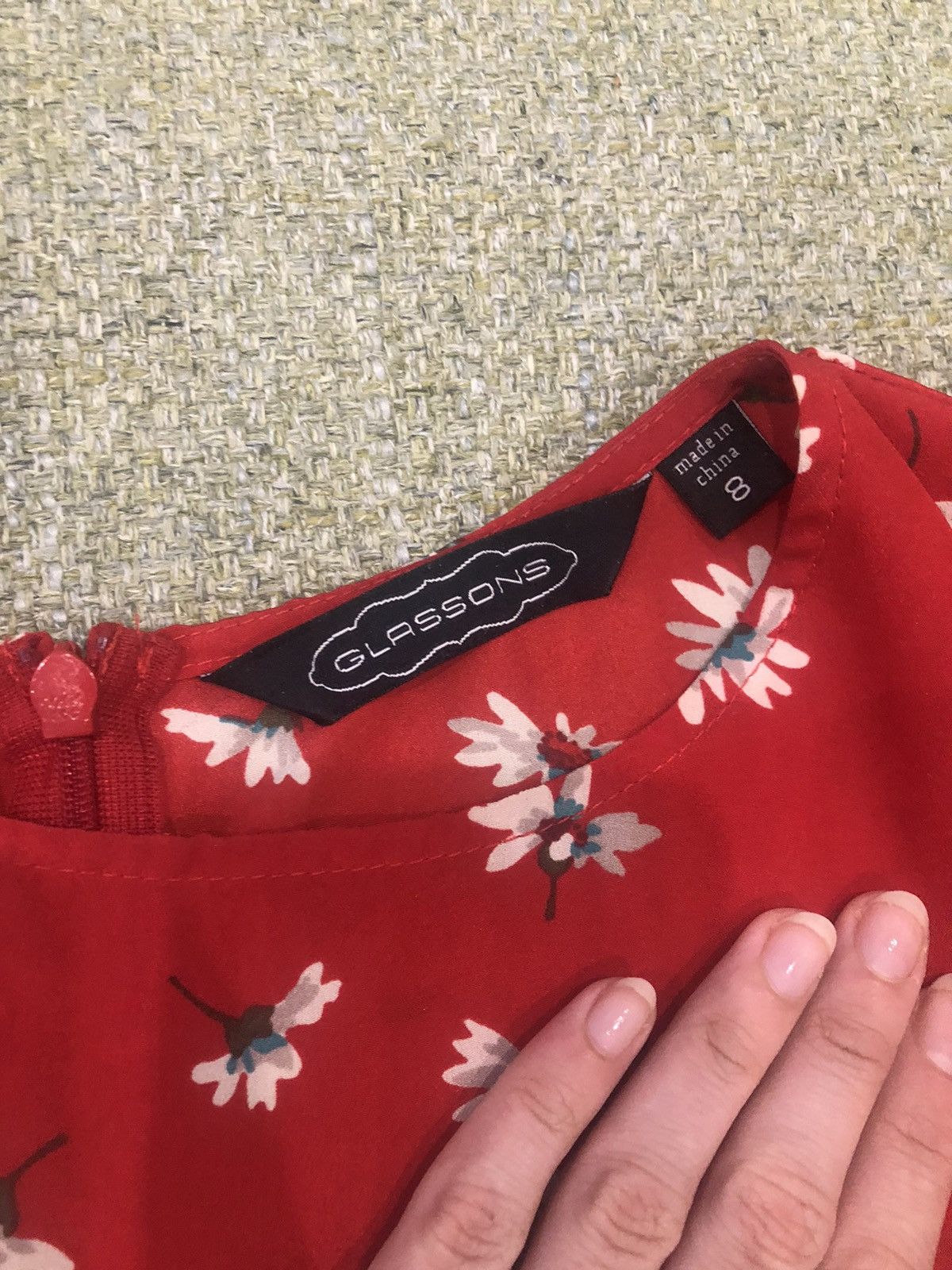Vintage Flower dress Size S / US 4 / IT 40 - 4 Thumbnail