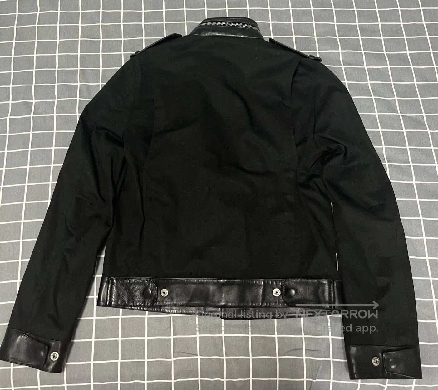 Saint Laurent Paris Saint Laurent Paris Leather Accent Jacket. Size US S / EU 44-46 / 1 - 2 Thumbnail