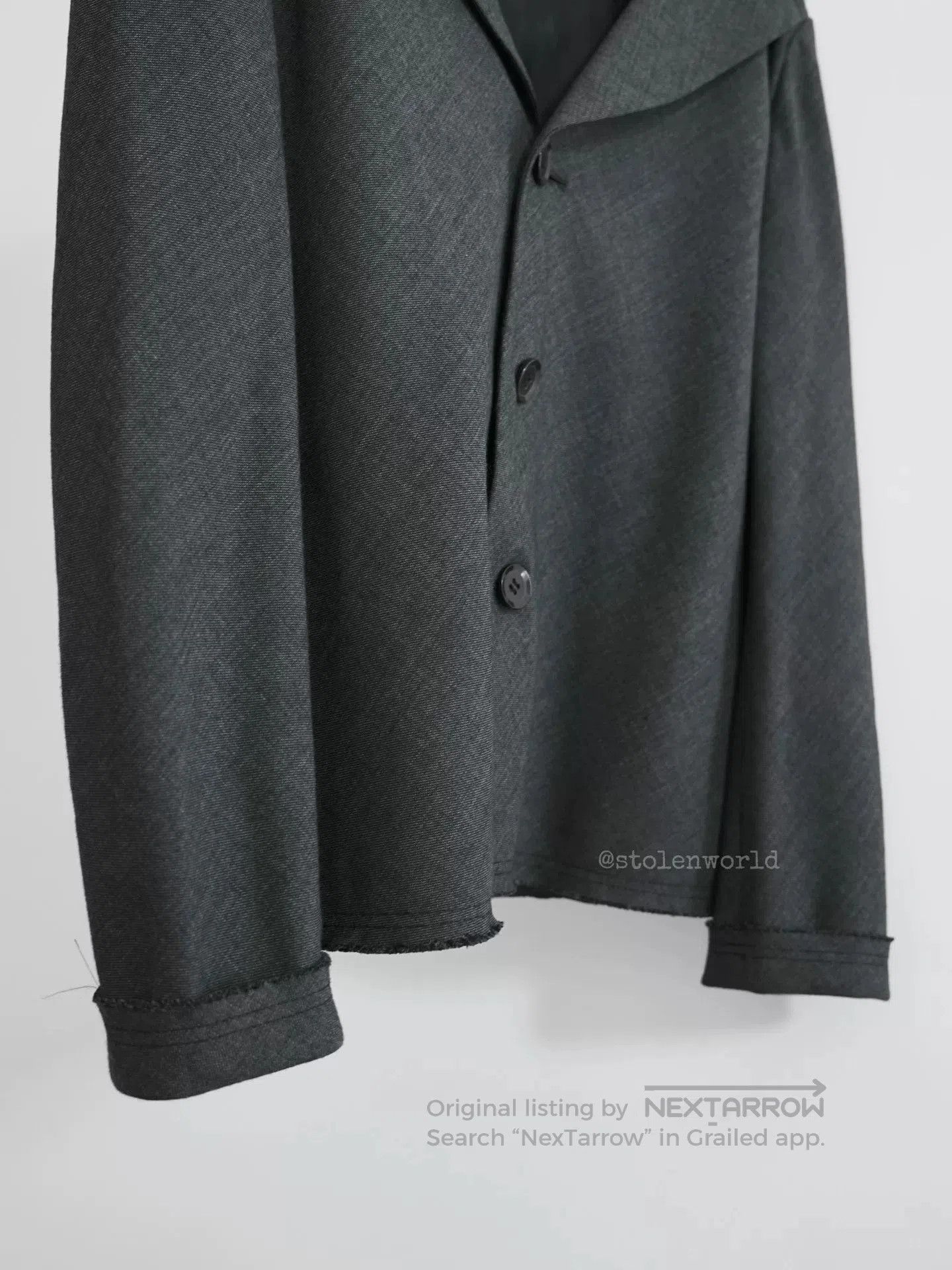Yohji Yamamoto yohji yamamoto noir tailored blazer. Size S / US 4 / IT 40 - 4 Thumbnail