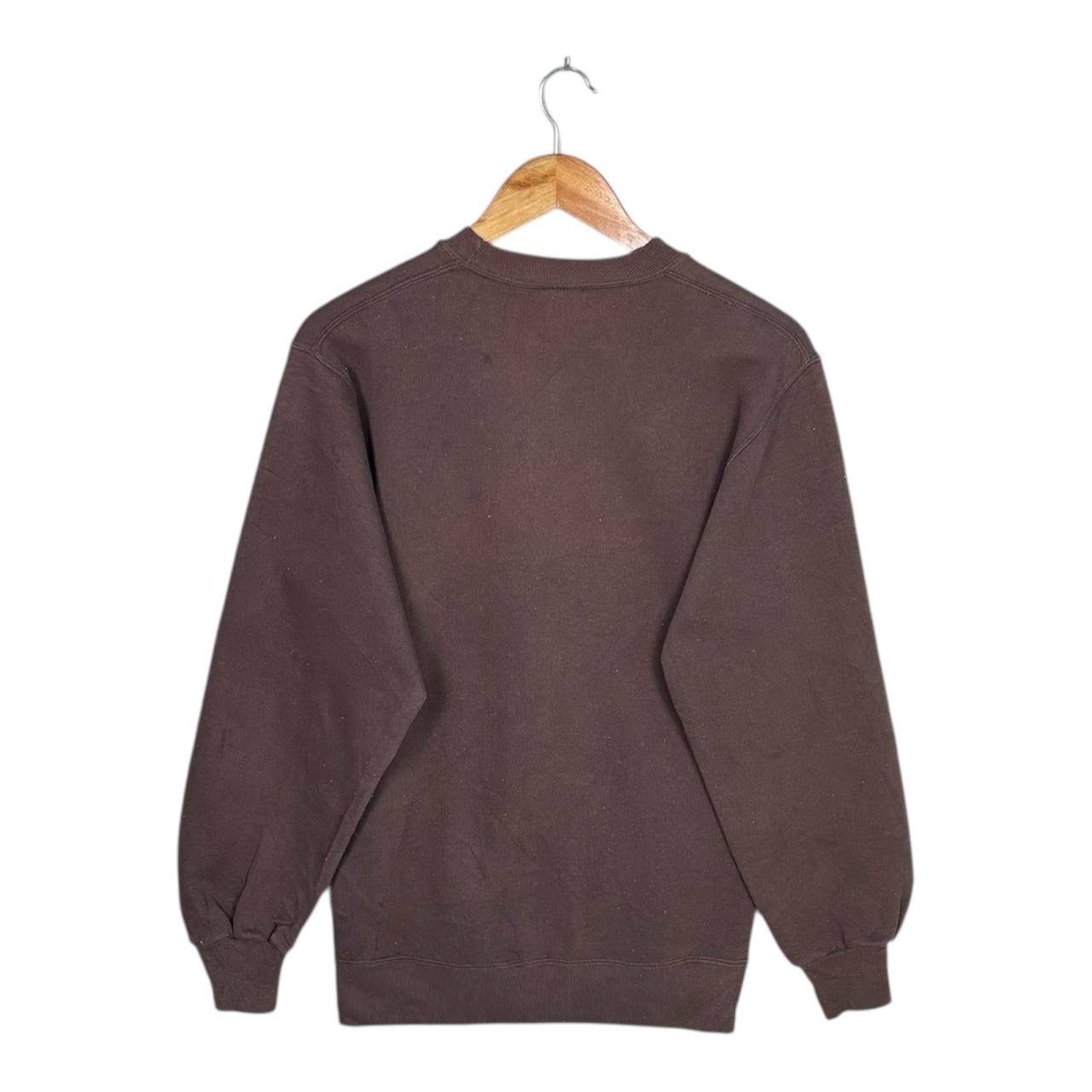 Vintage Vintage 90s Carmel California Brown Crewneck Sweatshirt Size US M / EU 48-50 / 2 - 2 Thumbnail