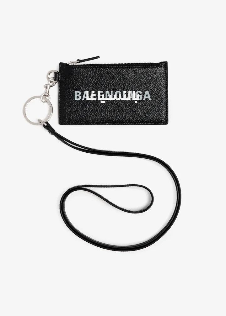 Balenciaga o1w1db10725 Size: OS / Cash Card Case On Keyring in Black Size ONE SIZE - 1 Thumbnail