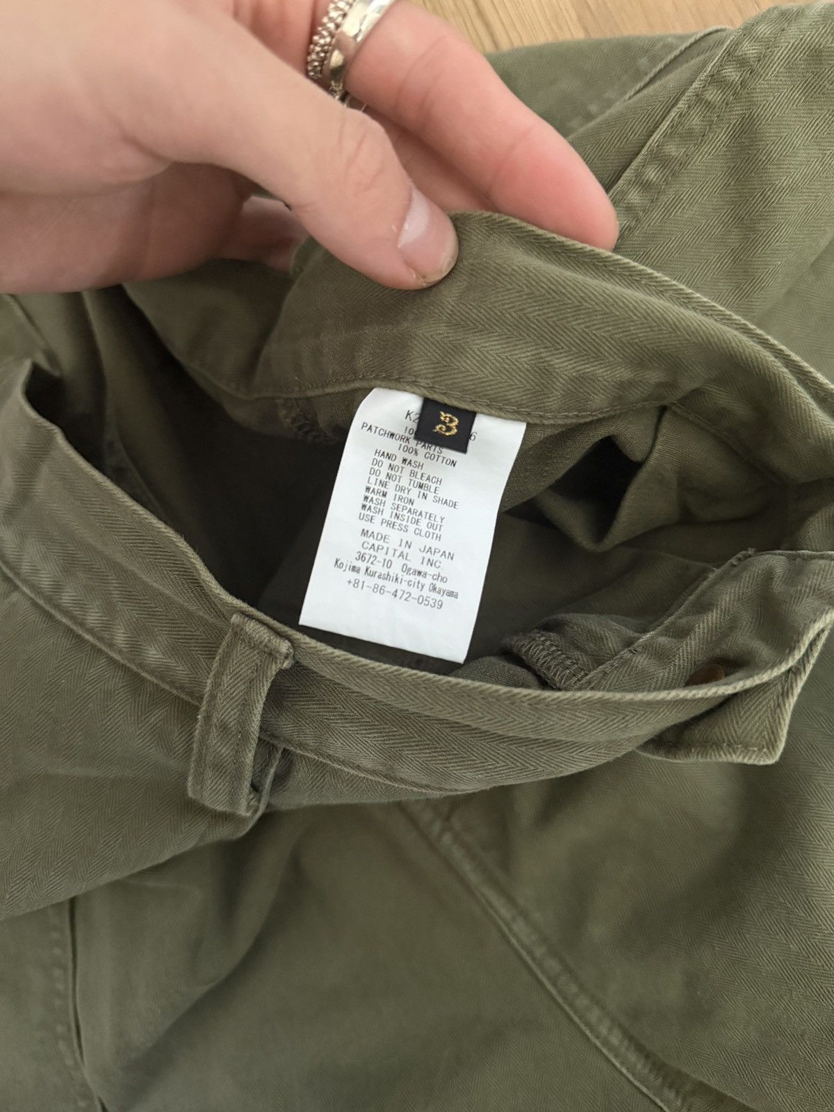 Kapital Kapital Herringbone Baggy Pants Size US 34 / EU 50 - 10 Thumbnail