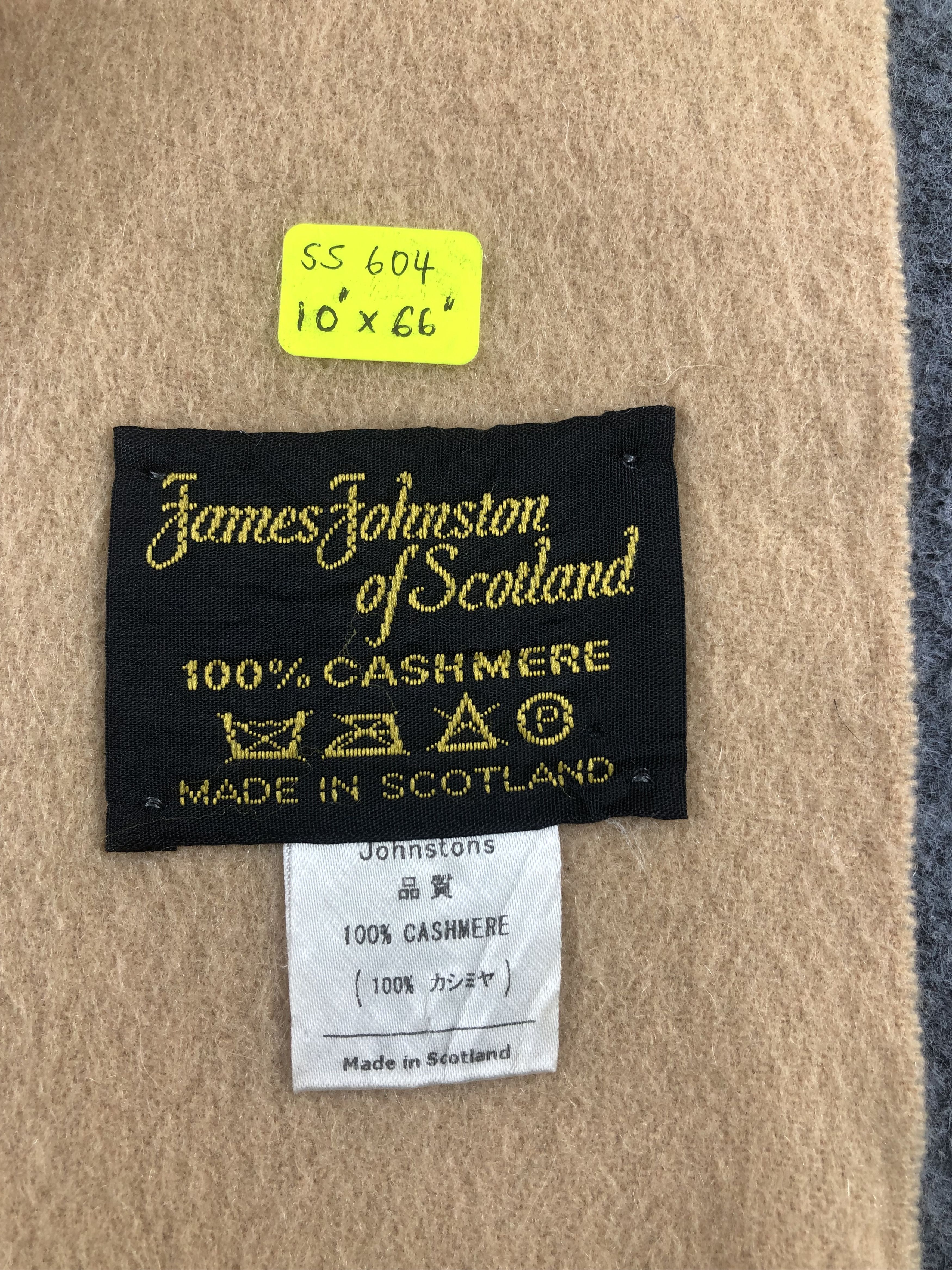 Johnstons Of Elgin Johnstons Of Elgin Cashmere Scarf / Muffler / Neckwear Size ONE SIZE - 4 Thumbnail