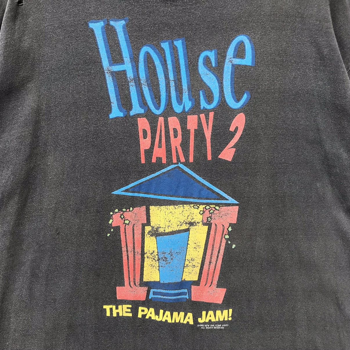 Vintage Vintage 1992 House The Party 2 The Pajama Jam Shirt SunFaded Size US L / EU 52-54 / 3 - 10 Thumbnail