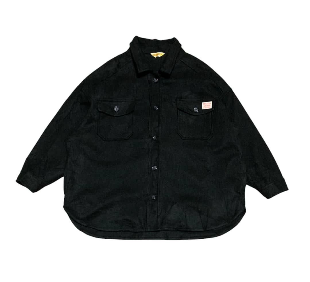 Vintage Vintage Penneys Sanforized Wool Over Shirt Jacket Size US XL / EU 56 / 4 - 1 Thumbnail
